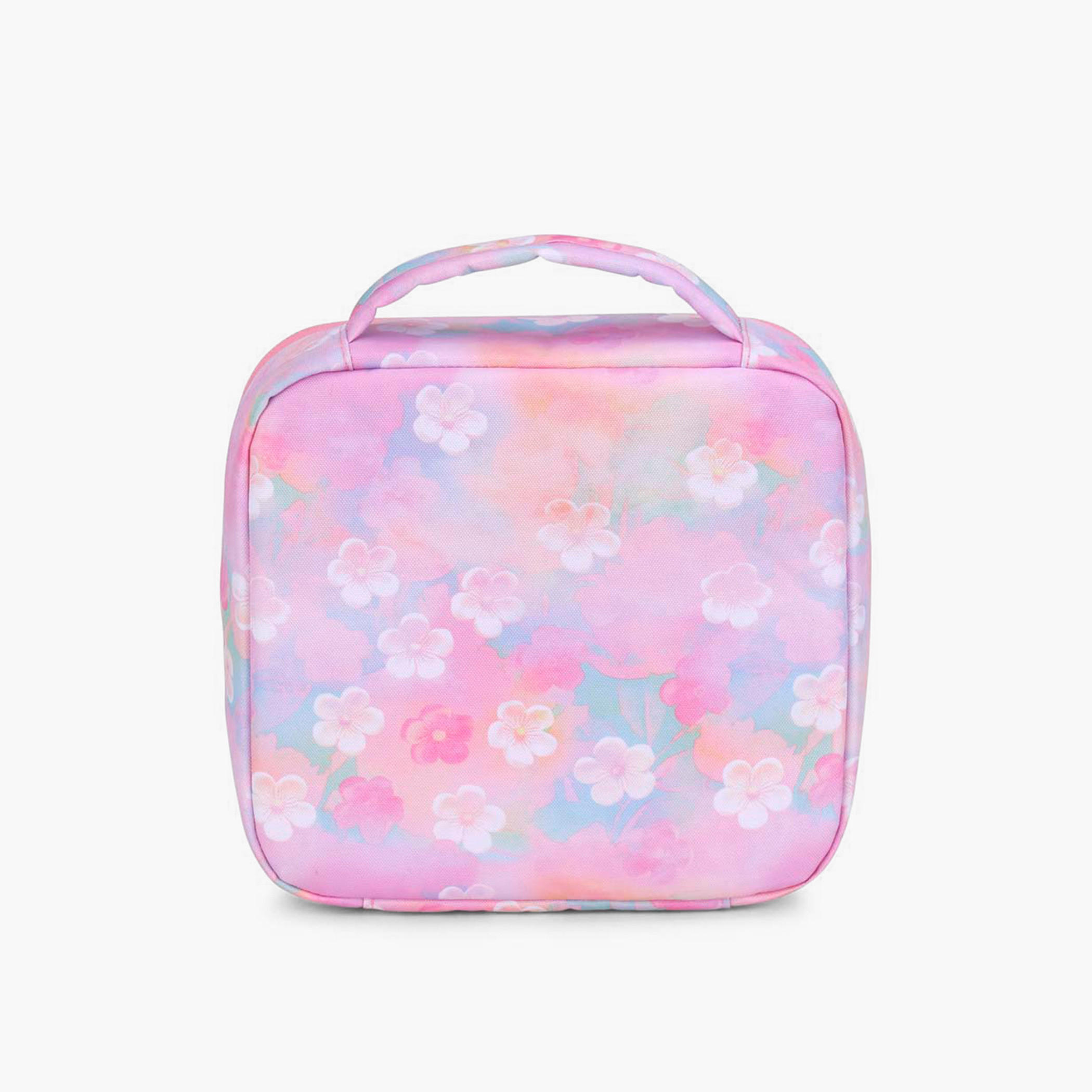 Jansport Floral Print Insulated Lunch Bag with Handle and Zip Closure - Lifetime Warranty-school-lunchessentials-lunchbags-image-2