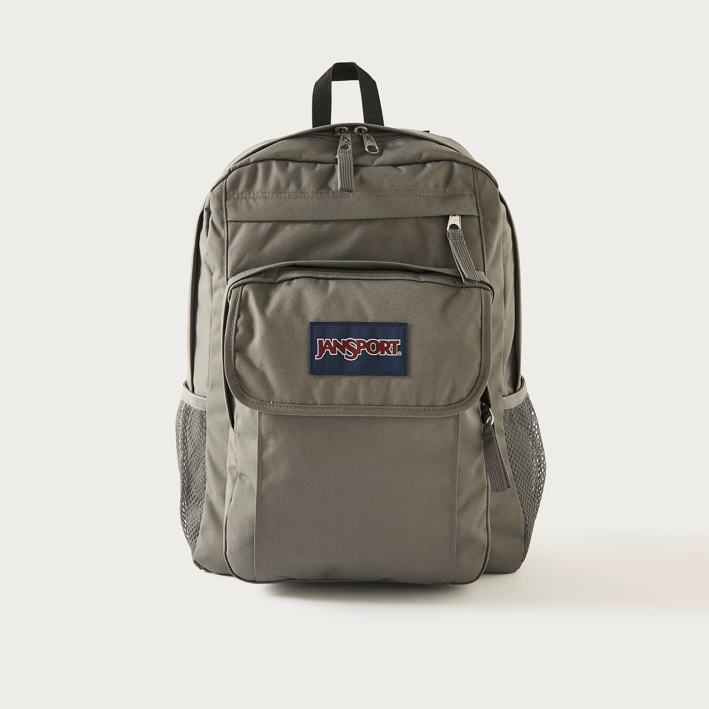 Jansport Solid 15-inch Backpack with Adjustable Straps and Zip Closure-school-bagsandbackpacks-backpacks-image-1