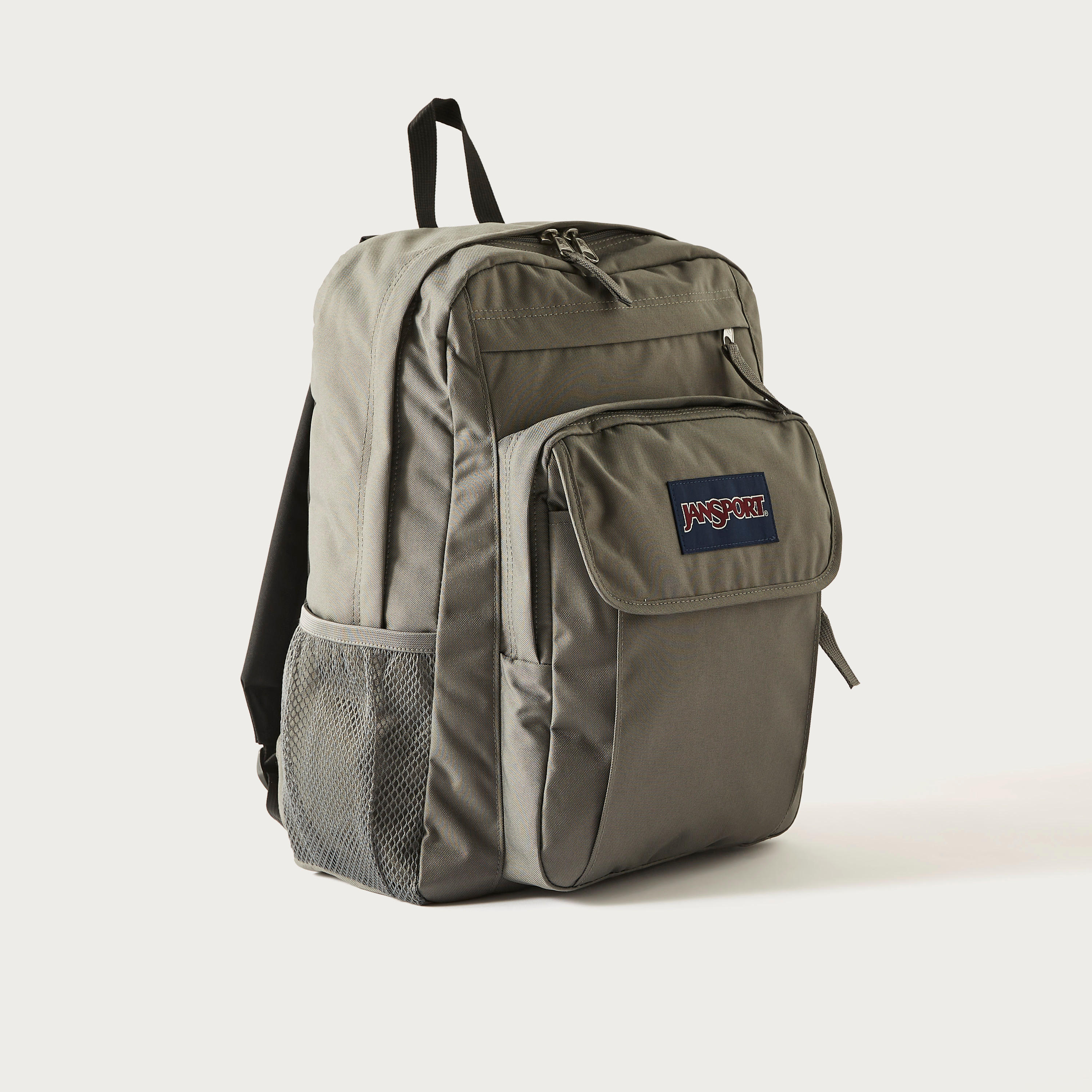 Jansport Solid 15-inch Backpack with Adjustable Straps and Zip Closure-school-bagsandbackpacks-backpacks-image-2