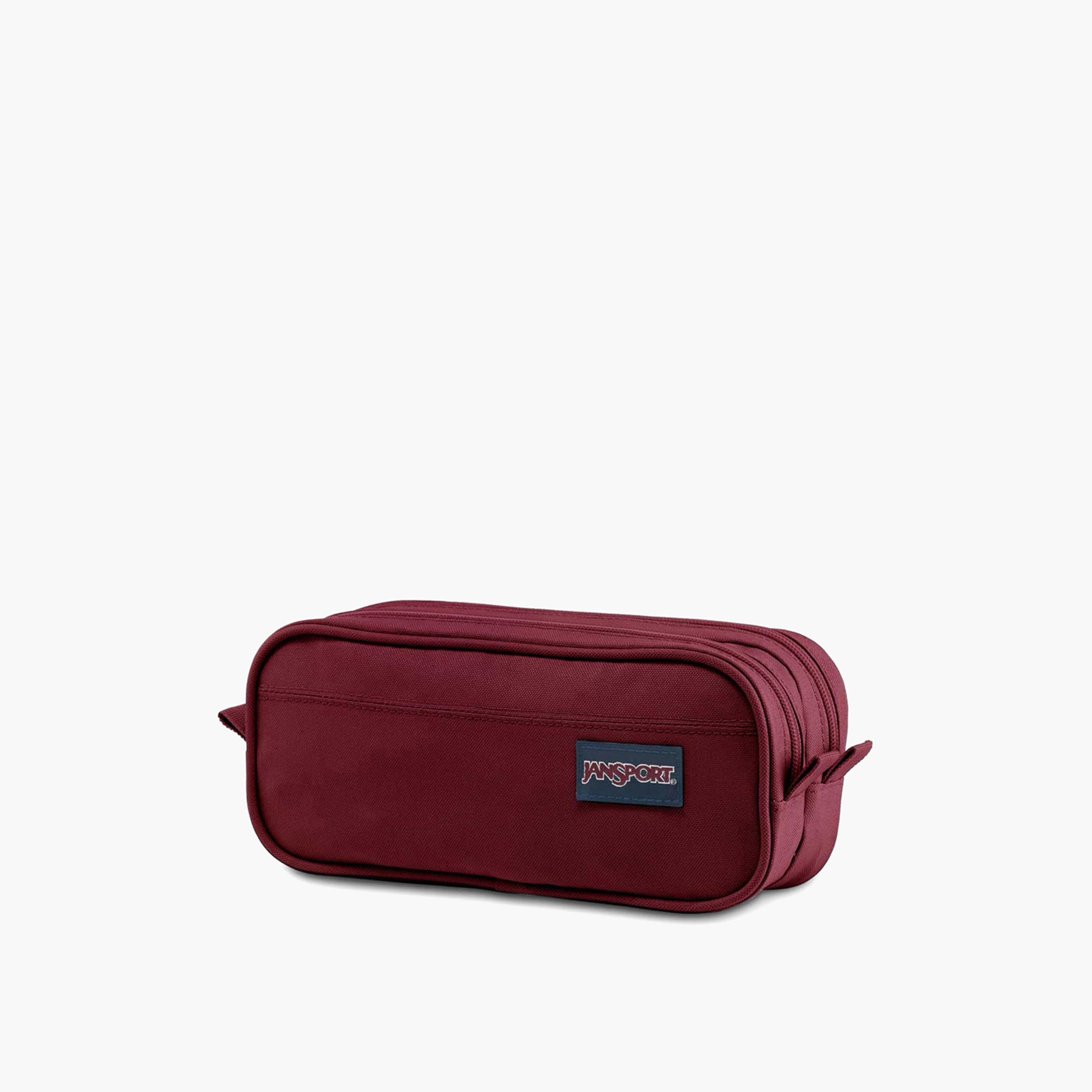 Jansport Solid 2-Compartment Pencil Case with Zip Closure - Lifetime Warranty-school-stationery-pencilcases-image-2