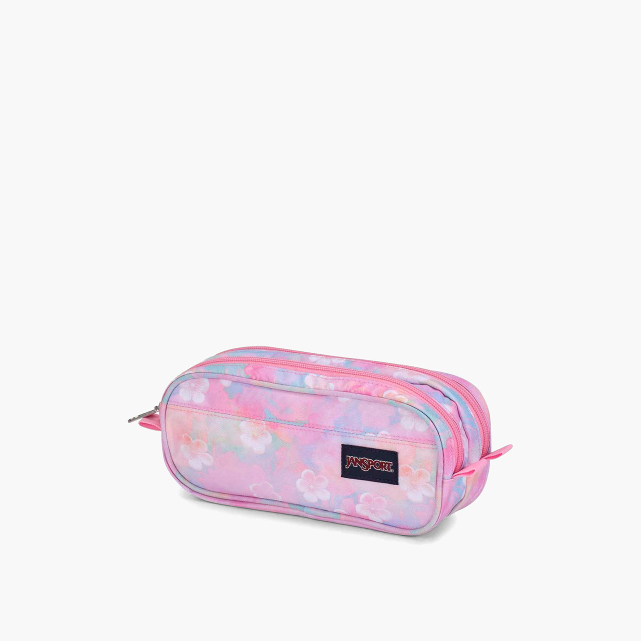 Jansport Floral Print 2-Compartment Pencil Case with Zip Closure - Lifetime Warranty-school-stationery-pencilcases-image-3
