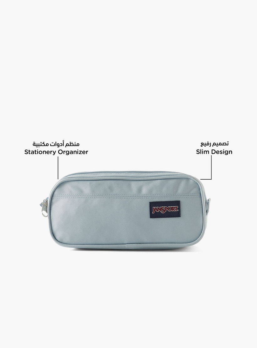 Jansport Solid 2-Compartment Pencil Pouch-school-stationery-pencilcases-image-2