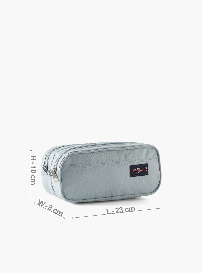 Jansport Solid 2-Compartment Pencil Pouch-school-stationery-pencilcases-image-3