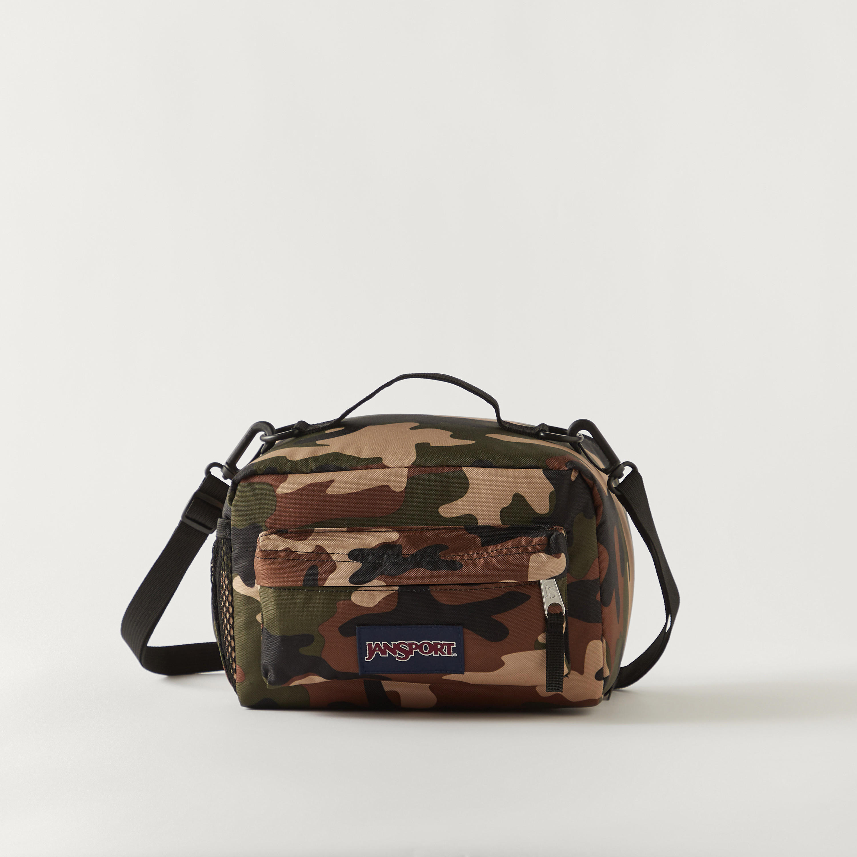 Jansport Camoflauge Print Insulated Lunch Bag with Detachable Strap-school-lunchessentials-lunchbags-image-1