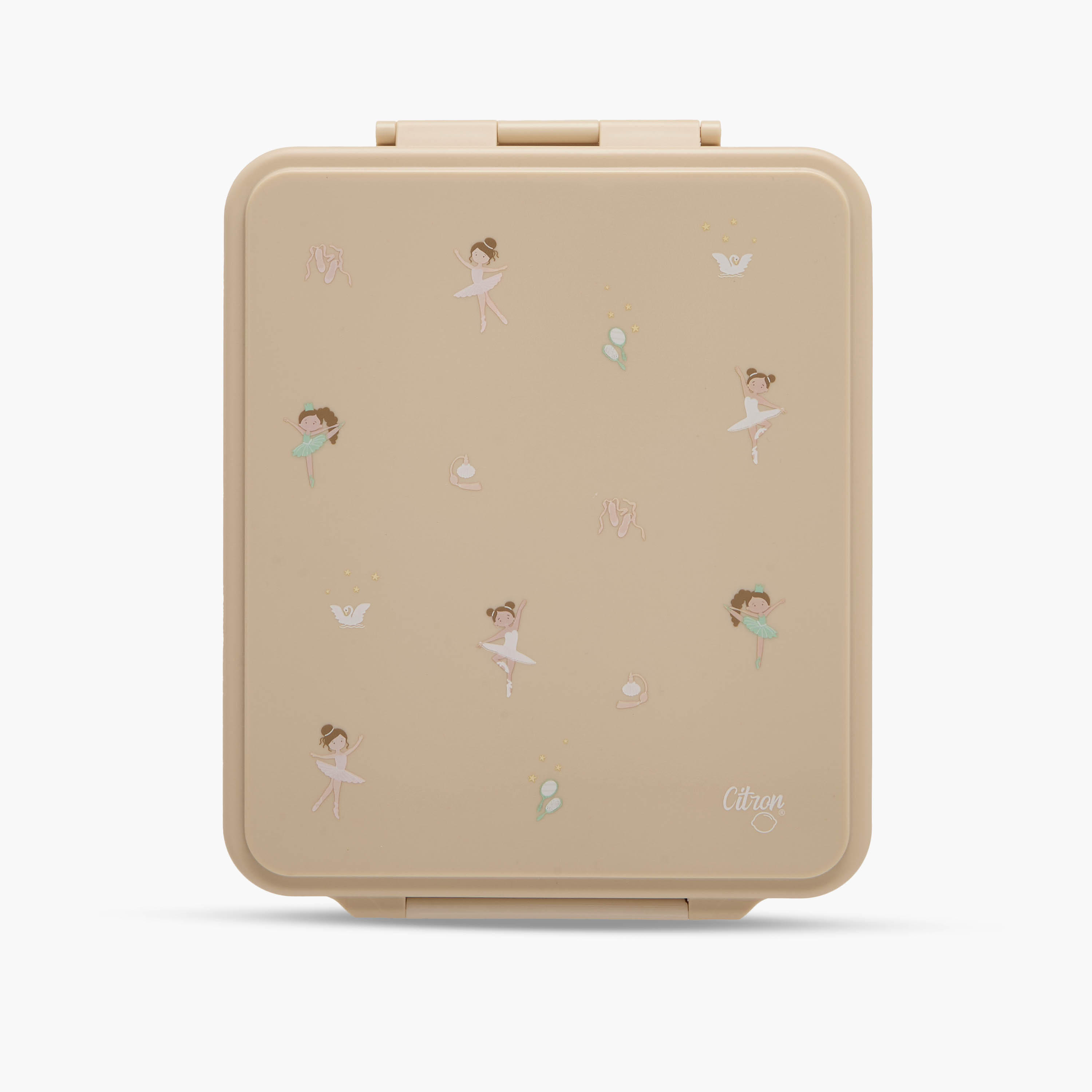 Citron Unicorn Print Sectioned Lunch Box with Clip Lock Lid6 -Month Warranty-school-lunchessentials-lunchboxes-image-3