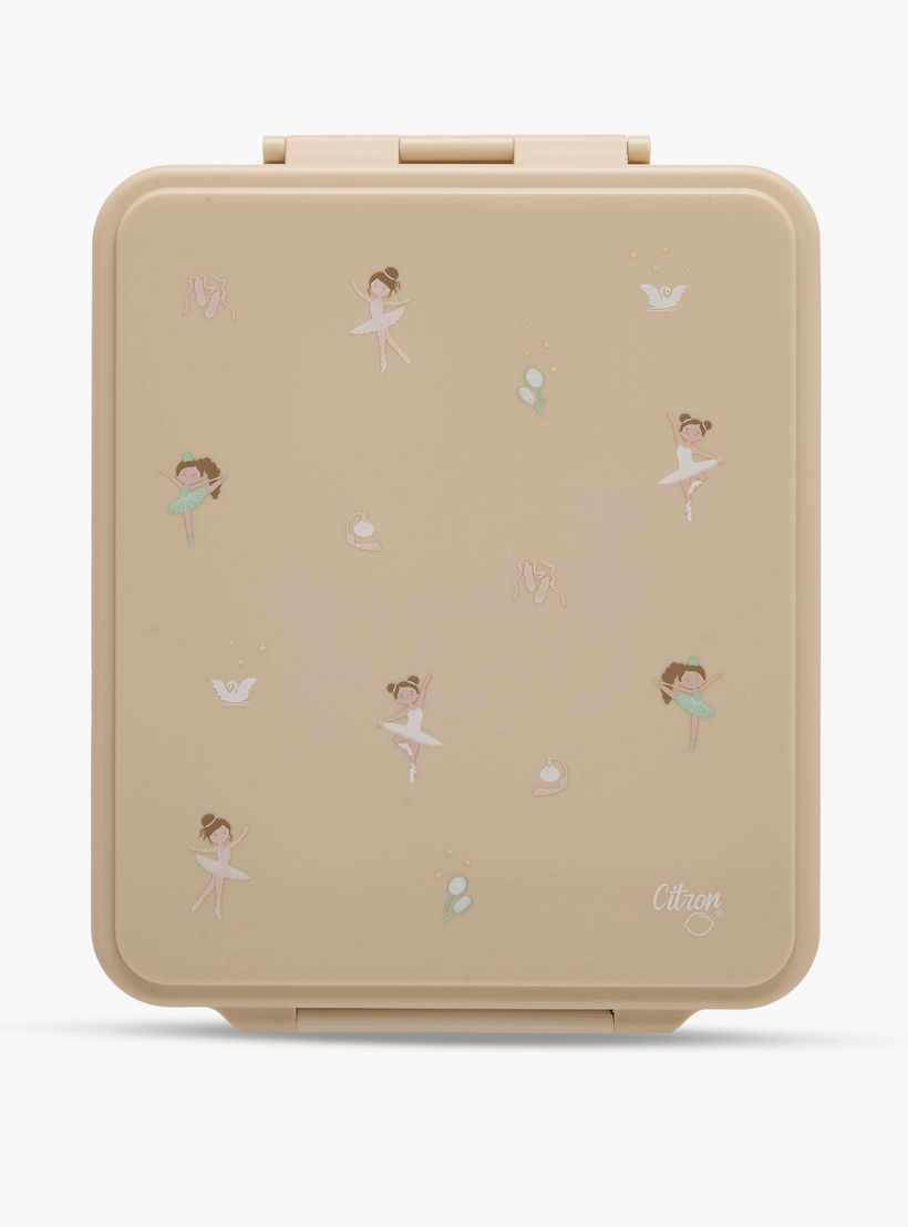 Citron Unicorn Print Sectioned Lunch Box with Clip Lock Lid6 -Month Warranty-school-lunchessentials-lunchboxes-image-3