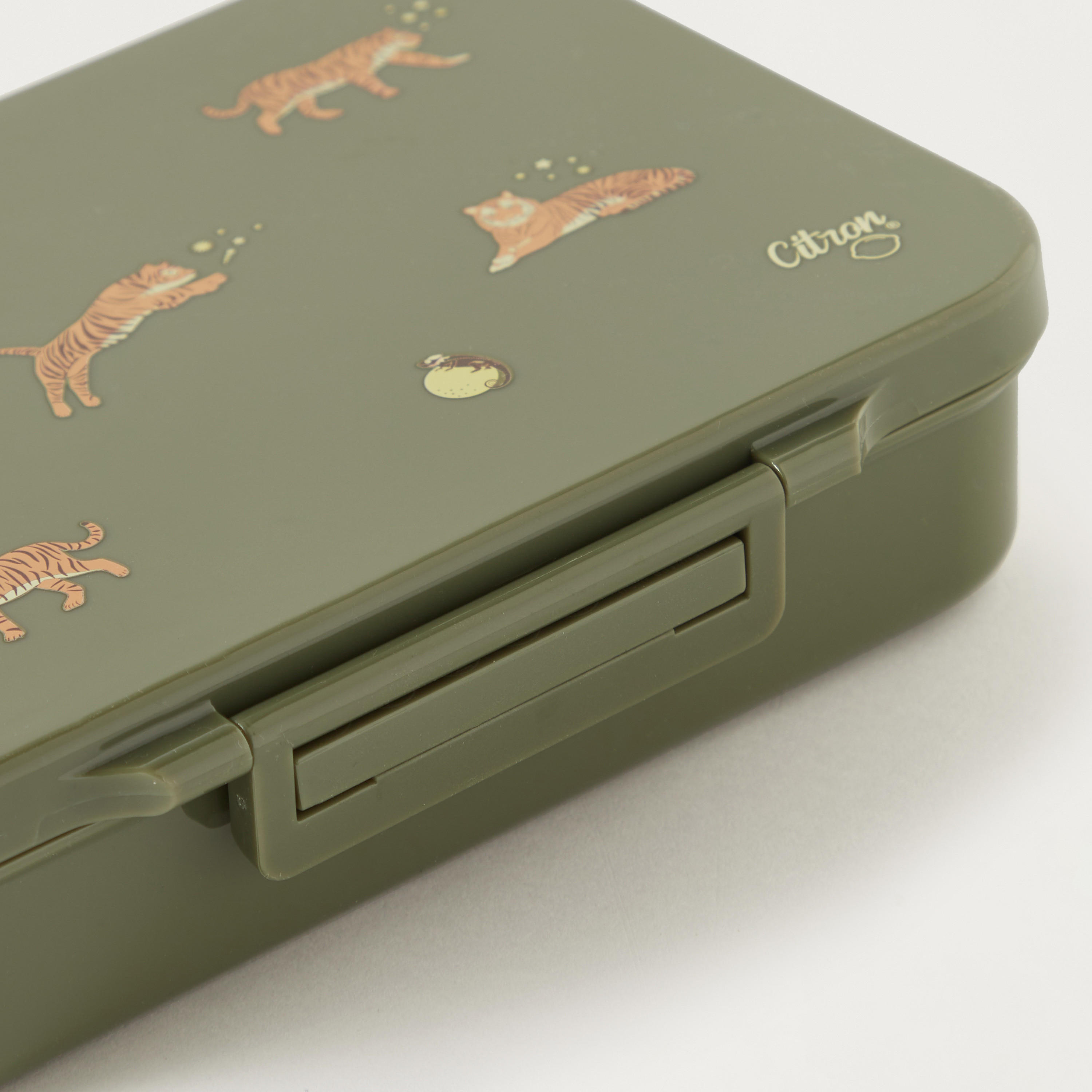 Citron Tiger Print Sectioned Lunch Box-school-lunchessentials-lunchboxes-image-3