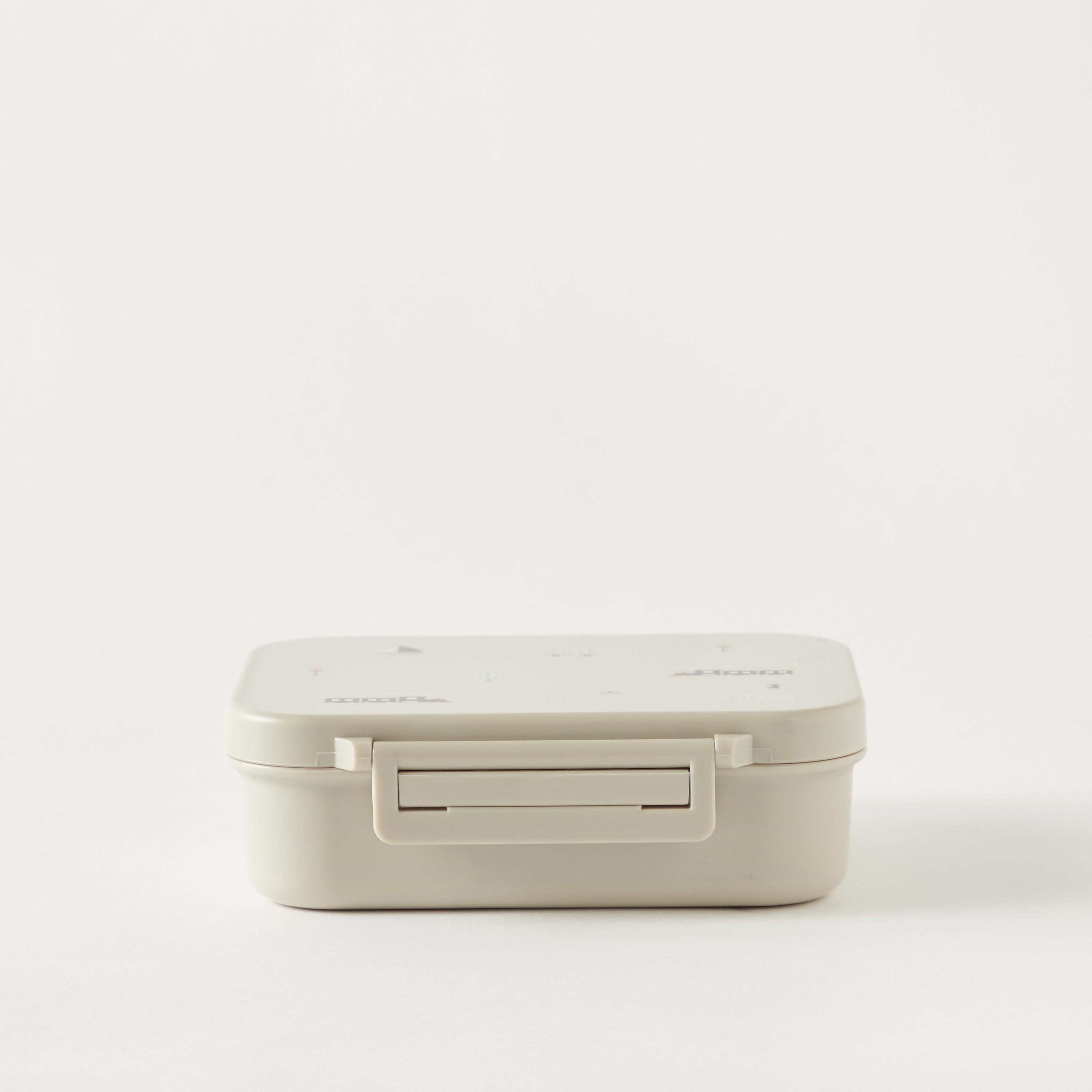 Citron Printed Sectioned Lunch Box with Clip Lock Lid6 -Month Warranty-school-lunchessentials-lunchboxes-image-1