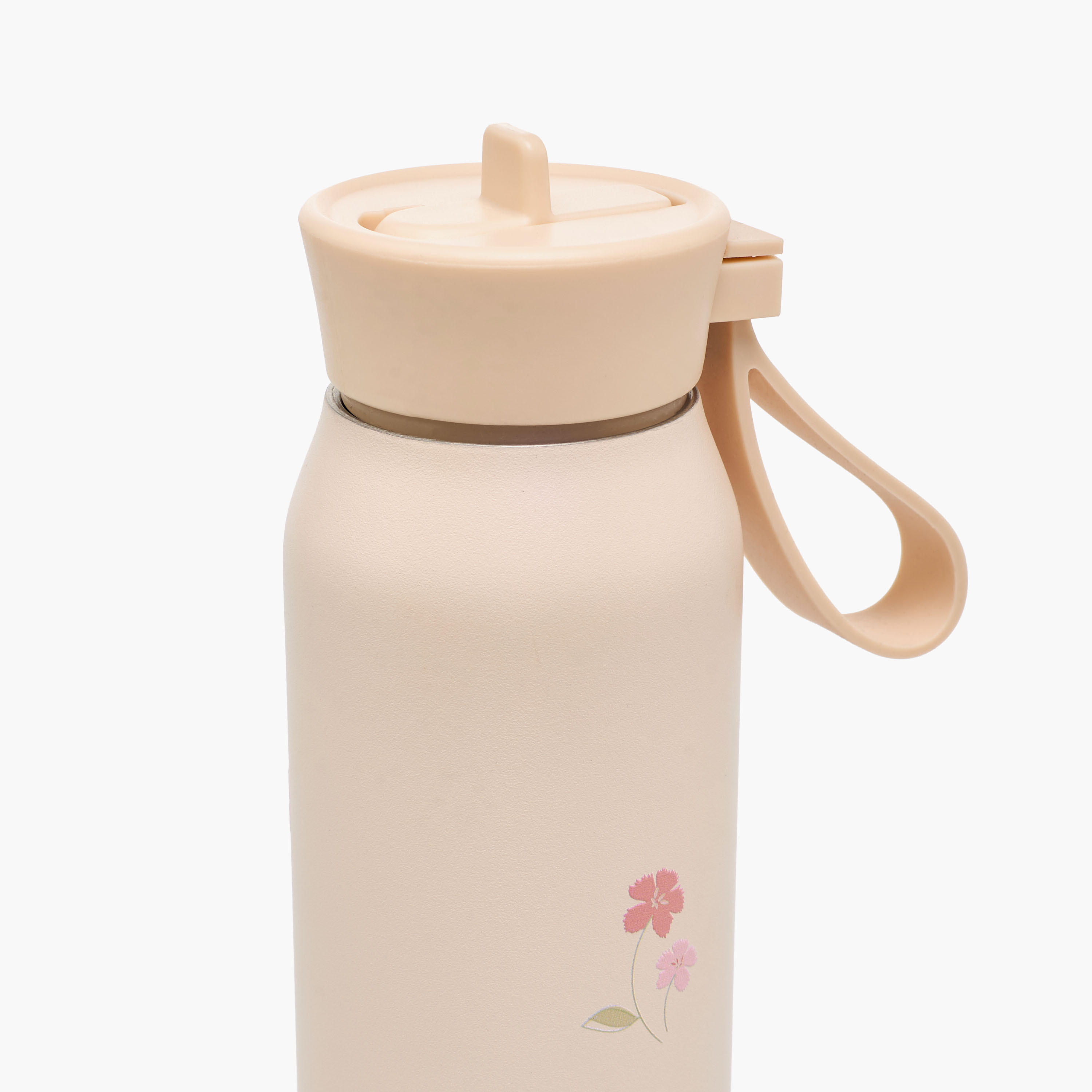 Citron Ballerina Print Stainless Steel Water Bottle - 350 ml-school-waterbottles-image-3