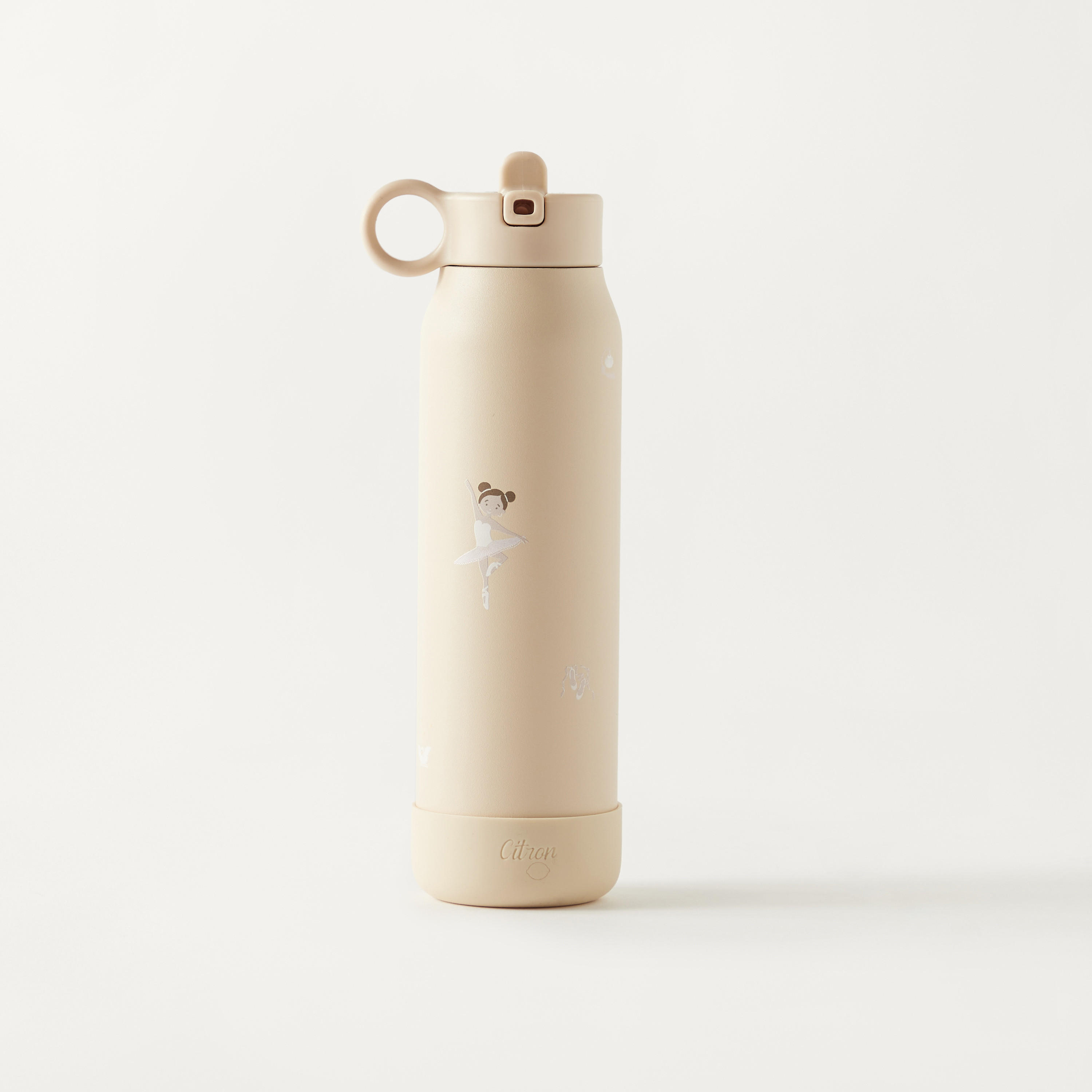 قارورة مياه ستانلس ستيل بطبعات باليرينا من سيترون - 500 مل-school-waterbottles-image-1