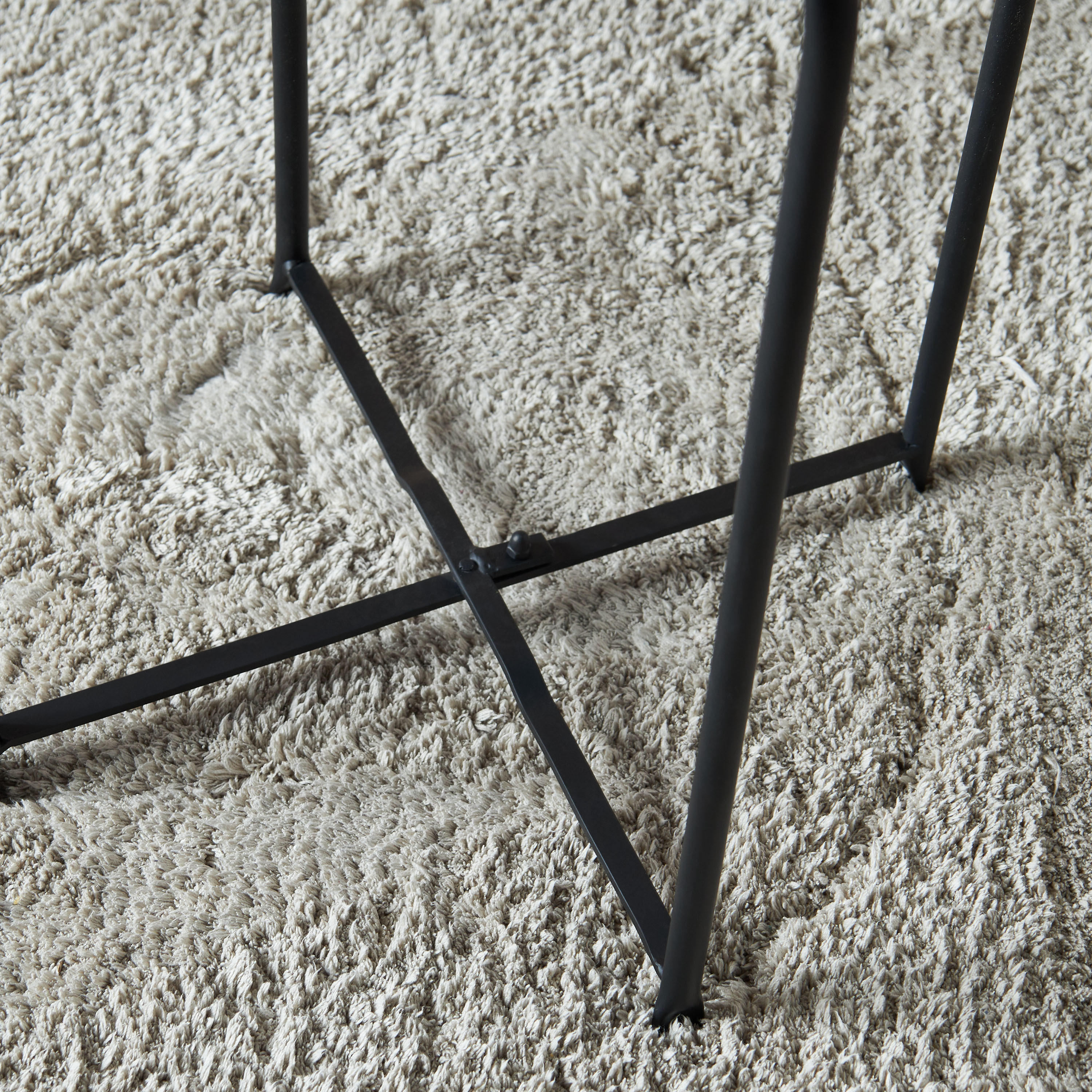 Metal Top Accent Table - 41x41x49 cm-furniture-livingroom-sideandendtables-image-5