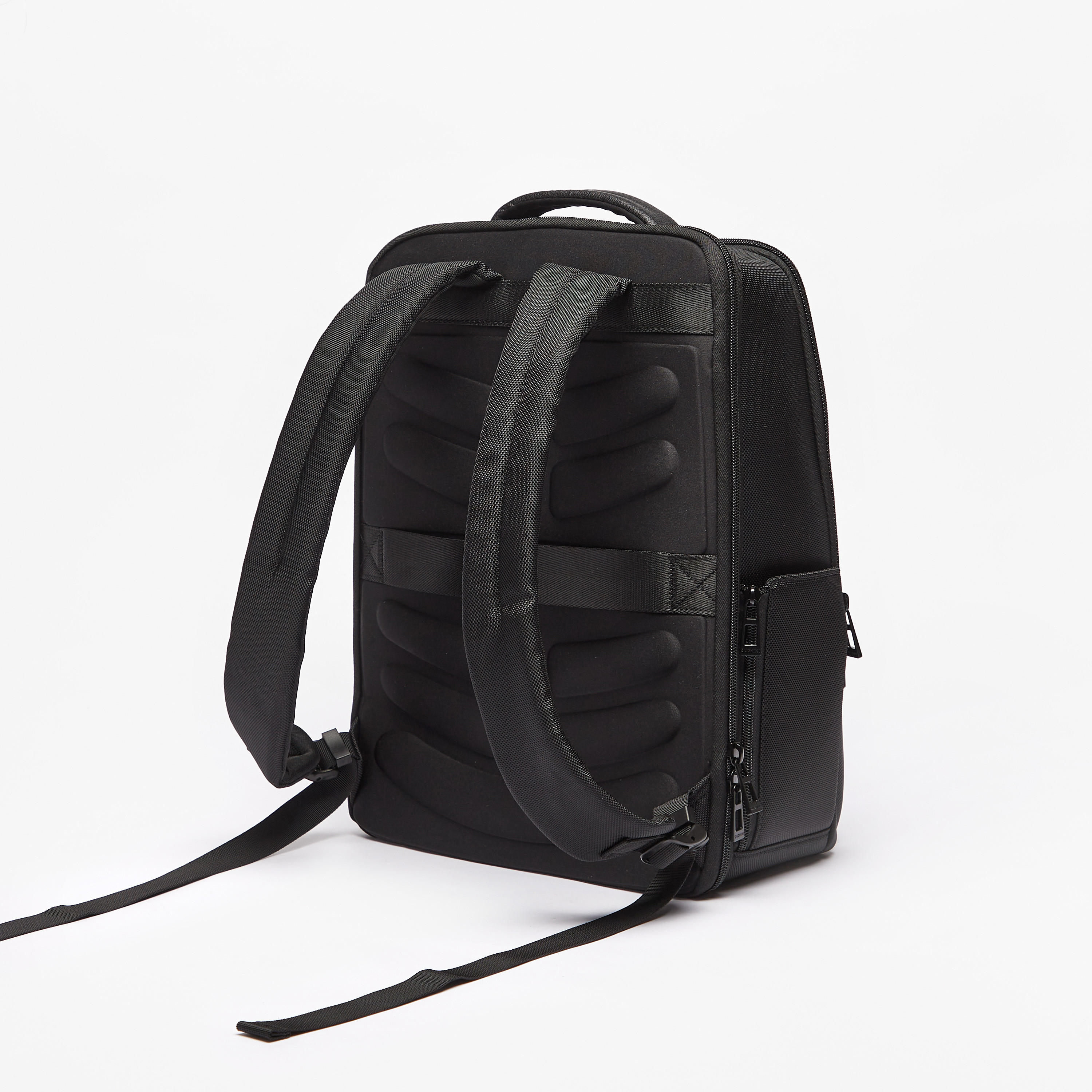 Duchini Textured Backpack with Zip Closure-men-bags-image-3