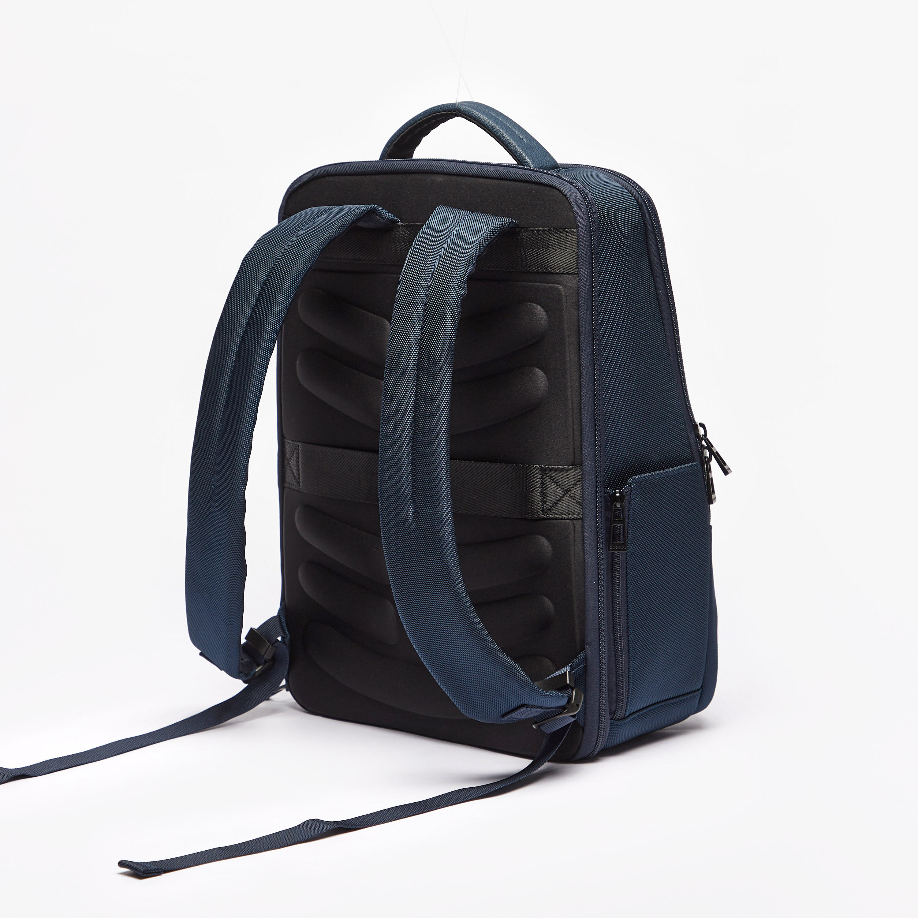Duchini Textured Backpack with Zip Closure-men-bags-image-2
