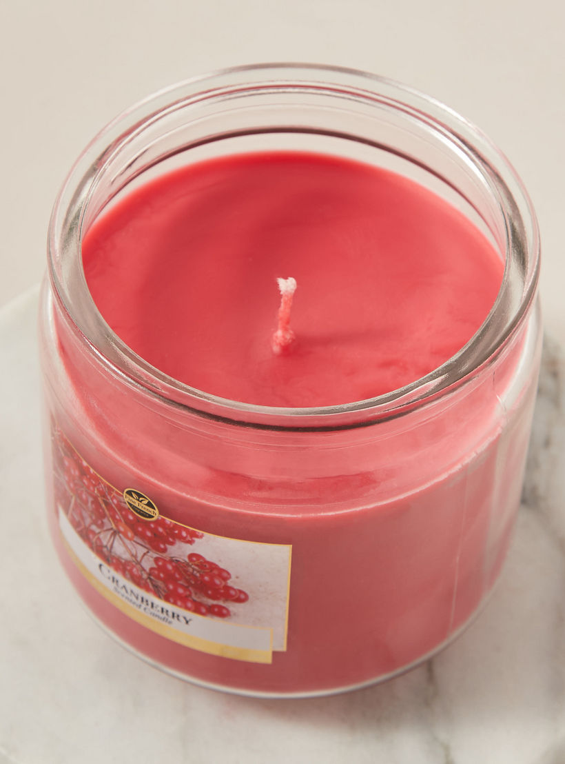 Fresh Cotton Scented Jar Candle - 280 gms-household-homefragrance-candles-image-3