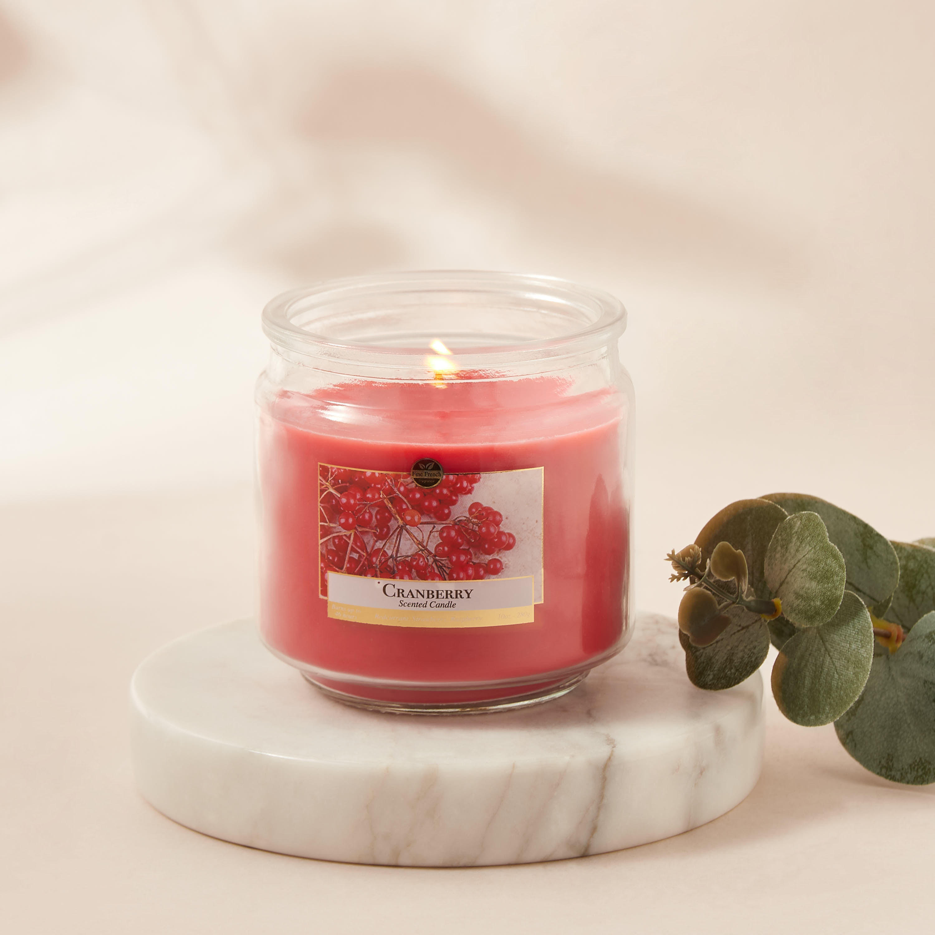 Fresh Cotton Scented Jar Candle - 280 gms-household-homefragrance-candles-image-4