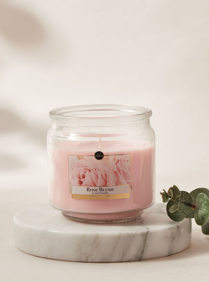 جرة شموع برائحة القطن المنعش - 280 جم-household-homefragrance-candles-image-1