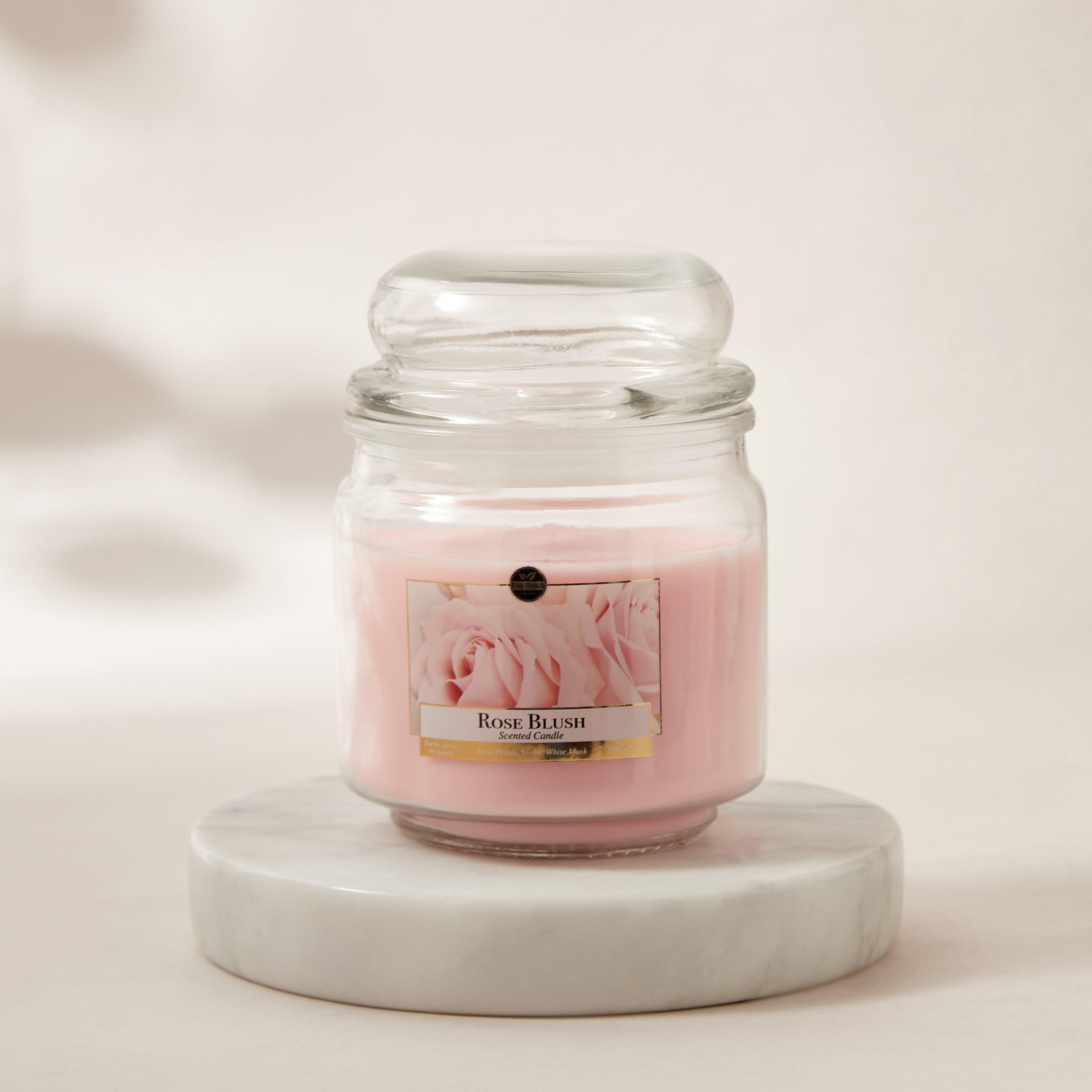 جرة شموع برائحة القطن المنعش - 280 جم-household-homefragrance-candles-image-2