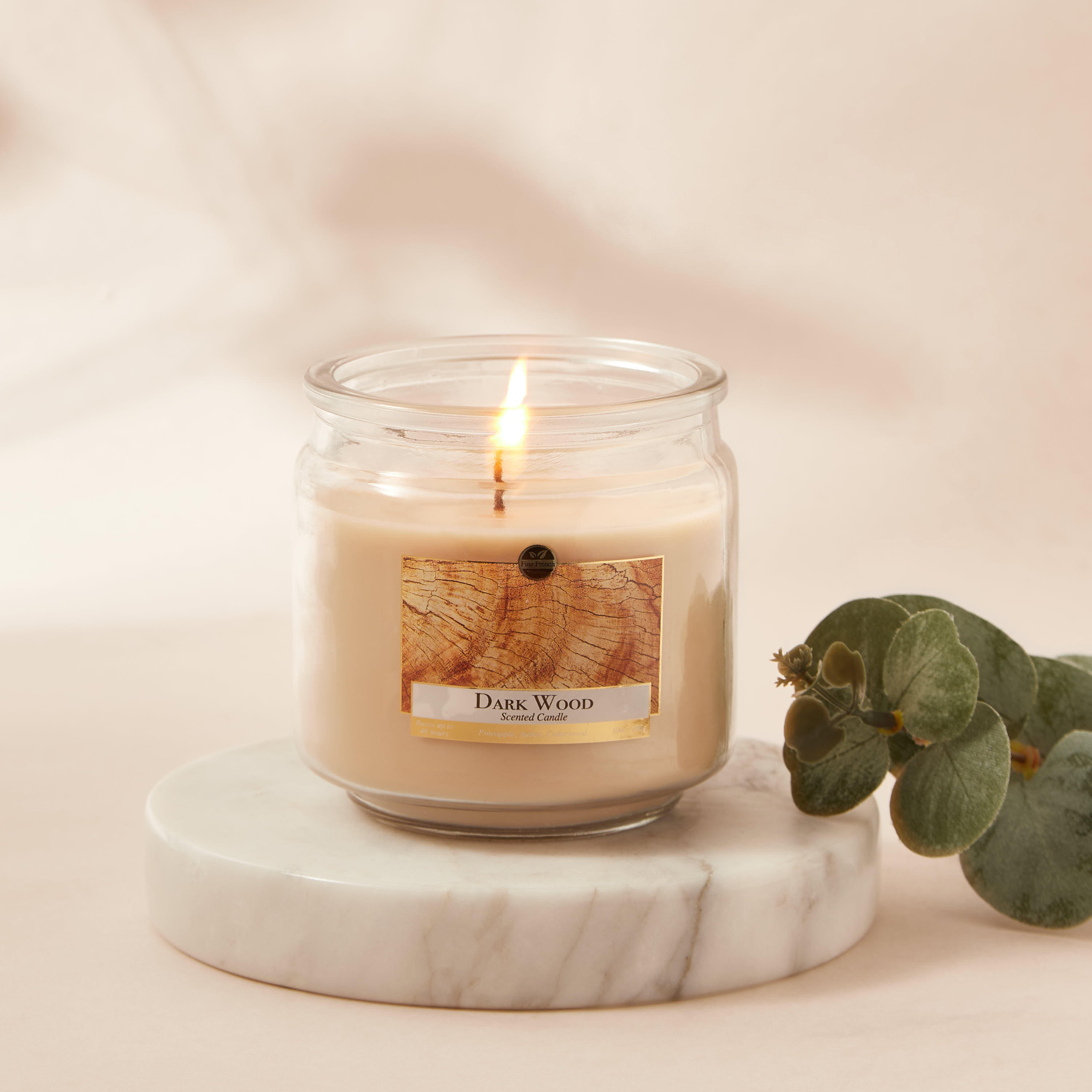 Fresh Cotton Scented Jar Candle - 280 gms-household-homefragrance-candles-image-4