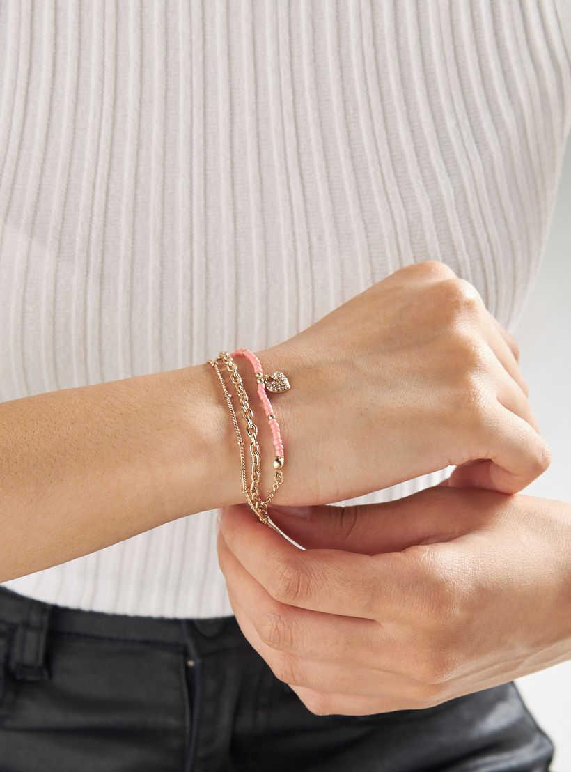 Assorted Anklet with Lobster Clasp - Set of 5-women-watchesandjewellery-jewellery-anklets-image-2