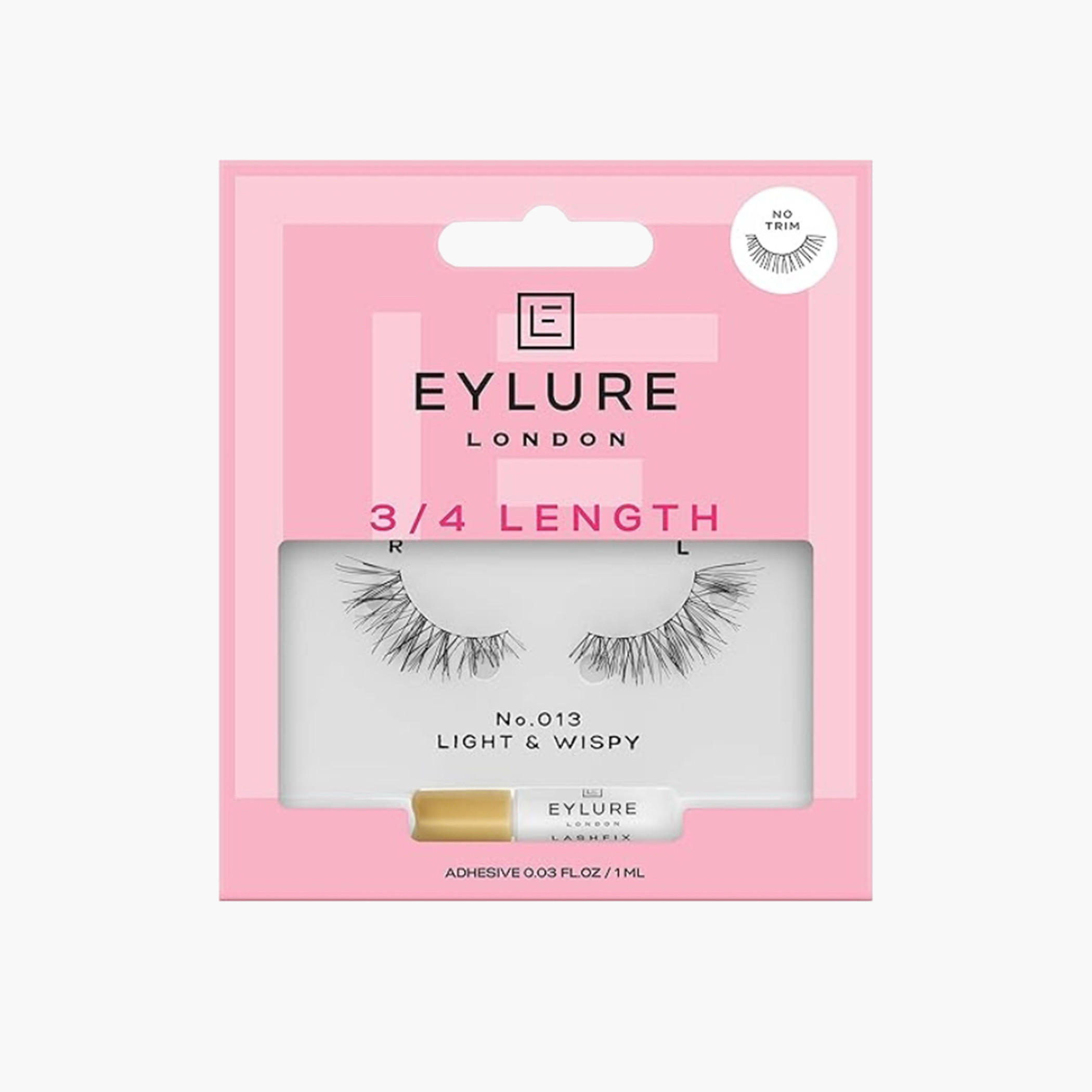 Eylure 3/4 Length No.013 Light and Wispy Eyelashes-beautyandpersonalcare-makeup-eyes-falselashes-image-1