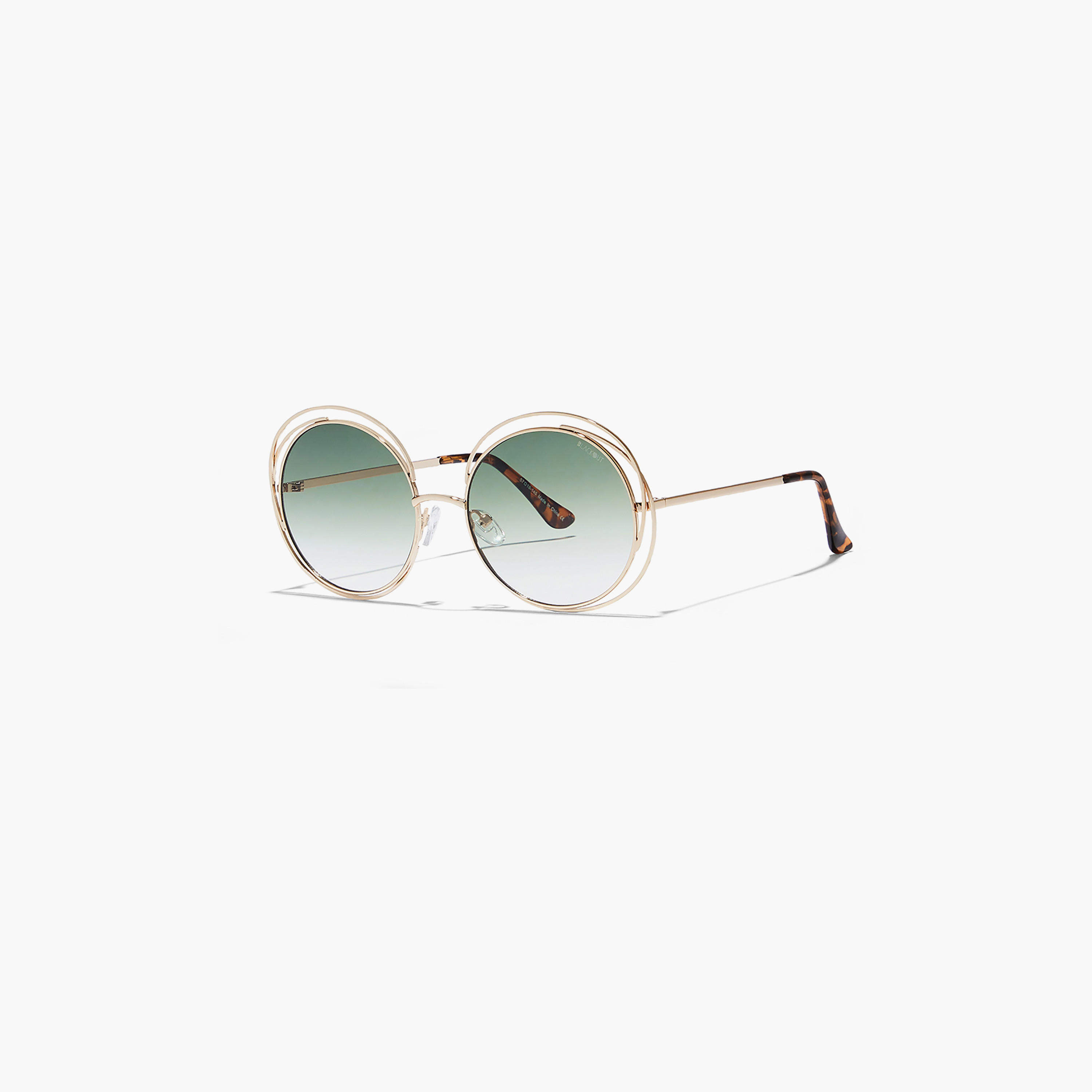 نظارة شمسية خضراء ودائرية من بلاك أوت أمايا مع 57 مم -women-sunglasses-image-1