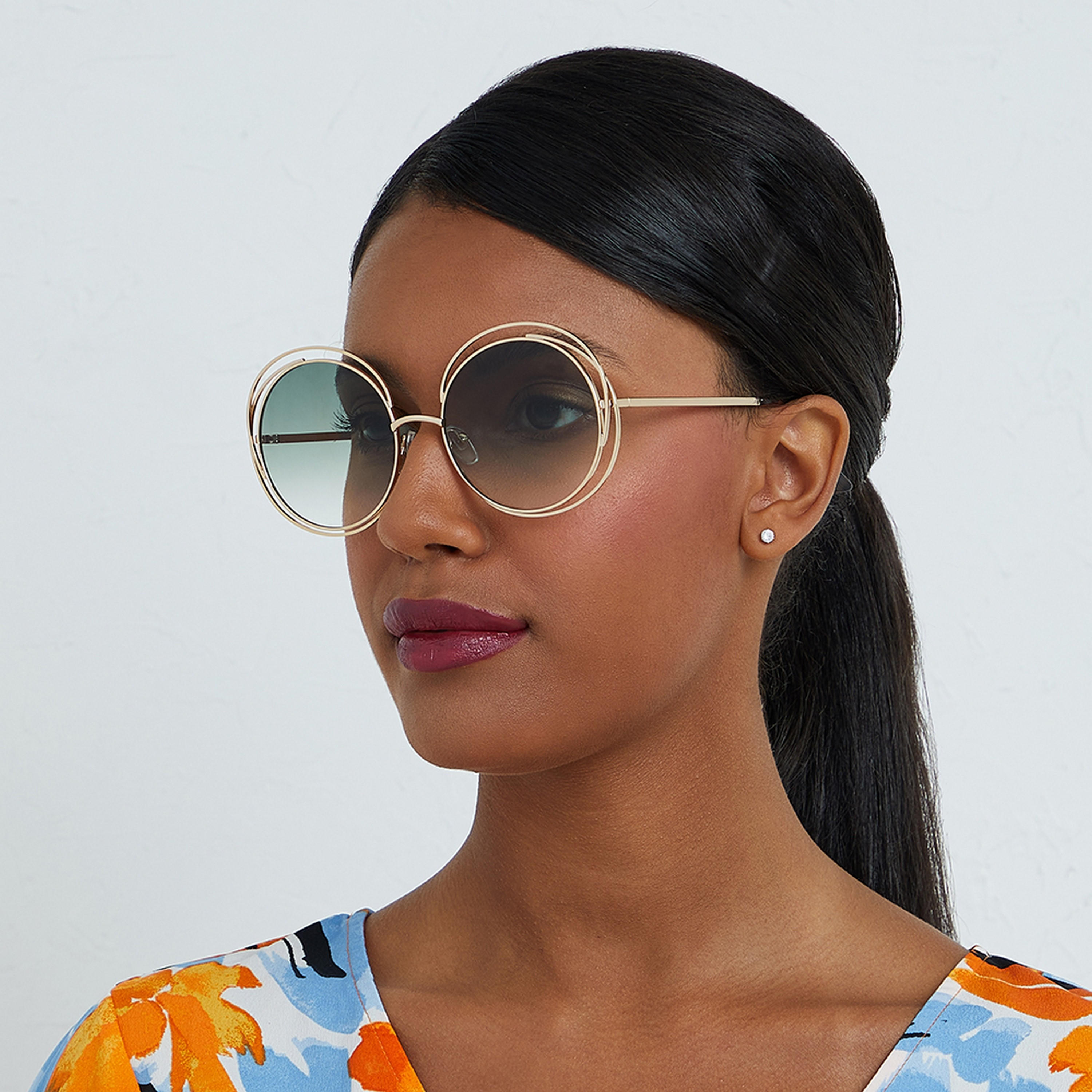 BlackOut AMAYA  Green 57 mm Round Sunglasses -women-sunglasses-image-5