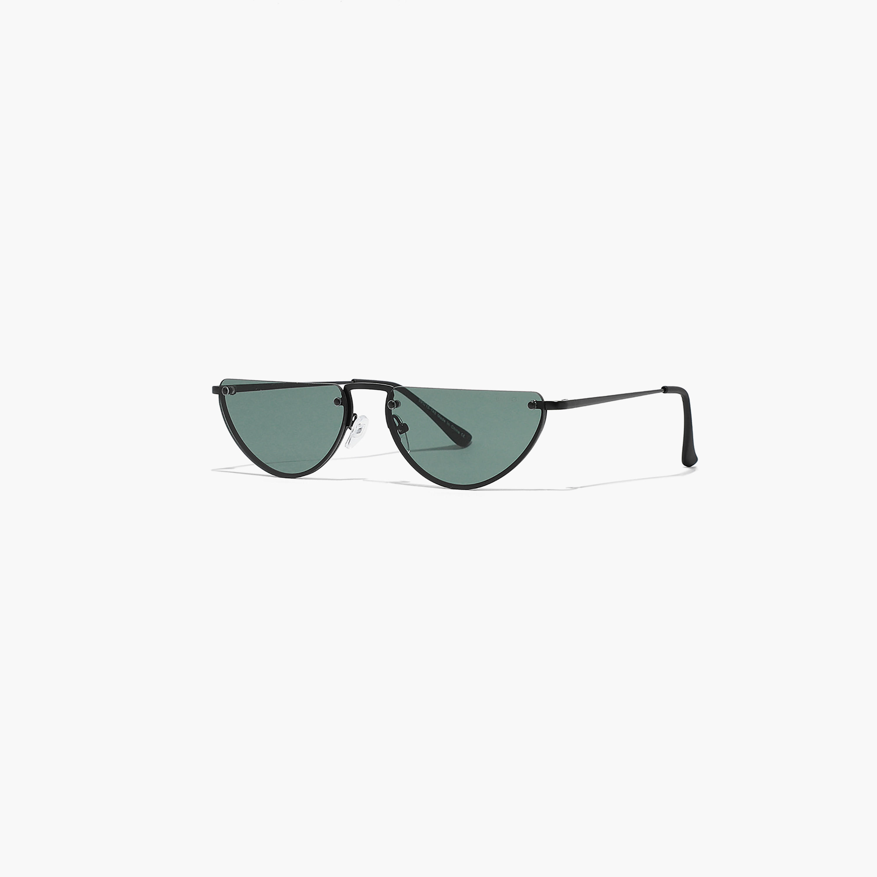 BlackOut DEMI LUNE Green 59 mm Cat Eye Sunglasses -women-sunglasses-image-1