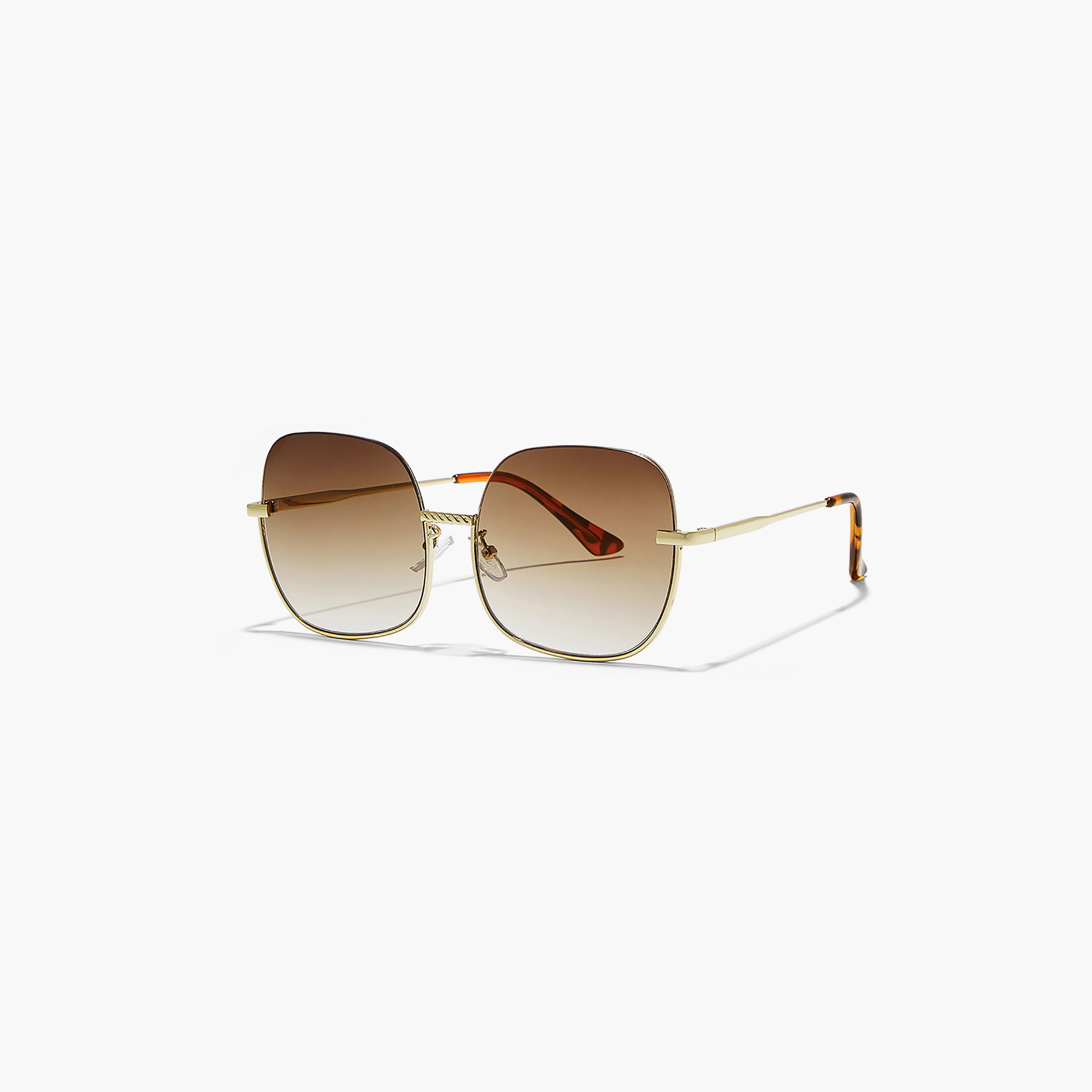 BlackOut GEO  Brown Gradient 59 mm Oversized Sunglasses -women-sunglasses-image-1