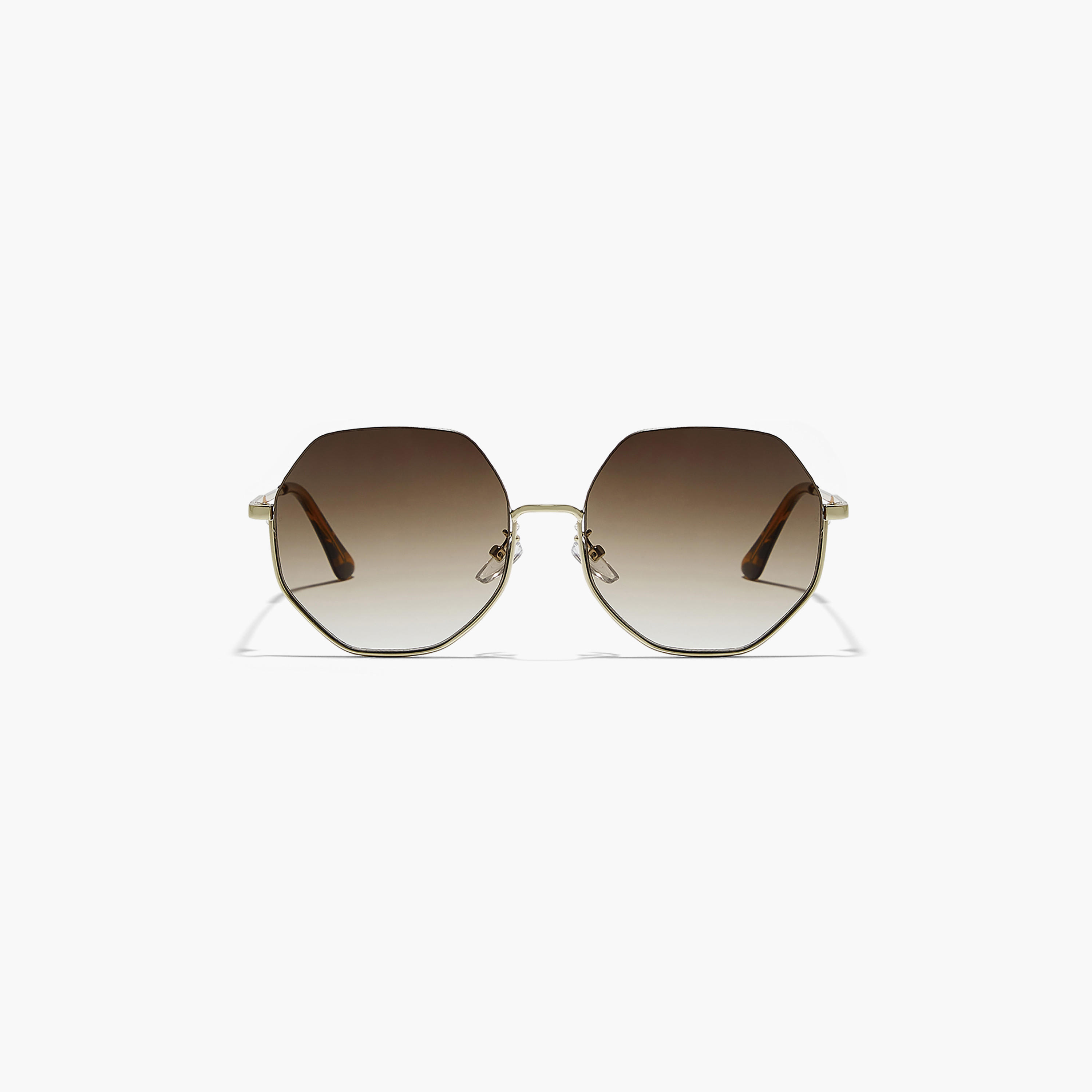 نظارة شمسية بنية هندسية مع 58 مم من بلاك أوت هيكسا -women-sunglasses-image-2