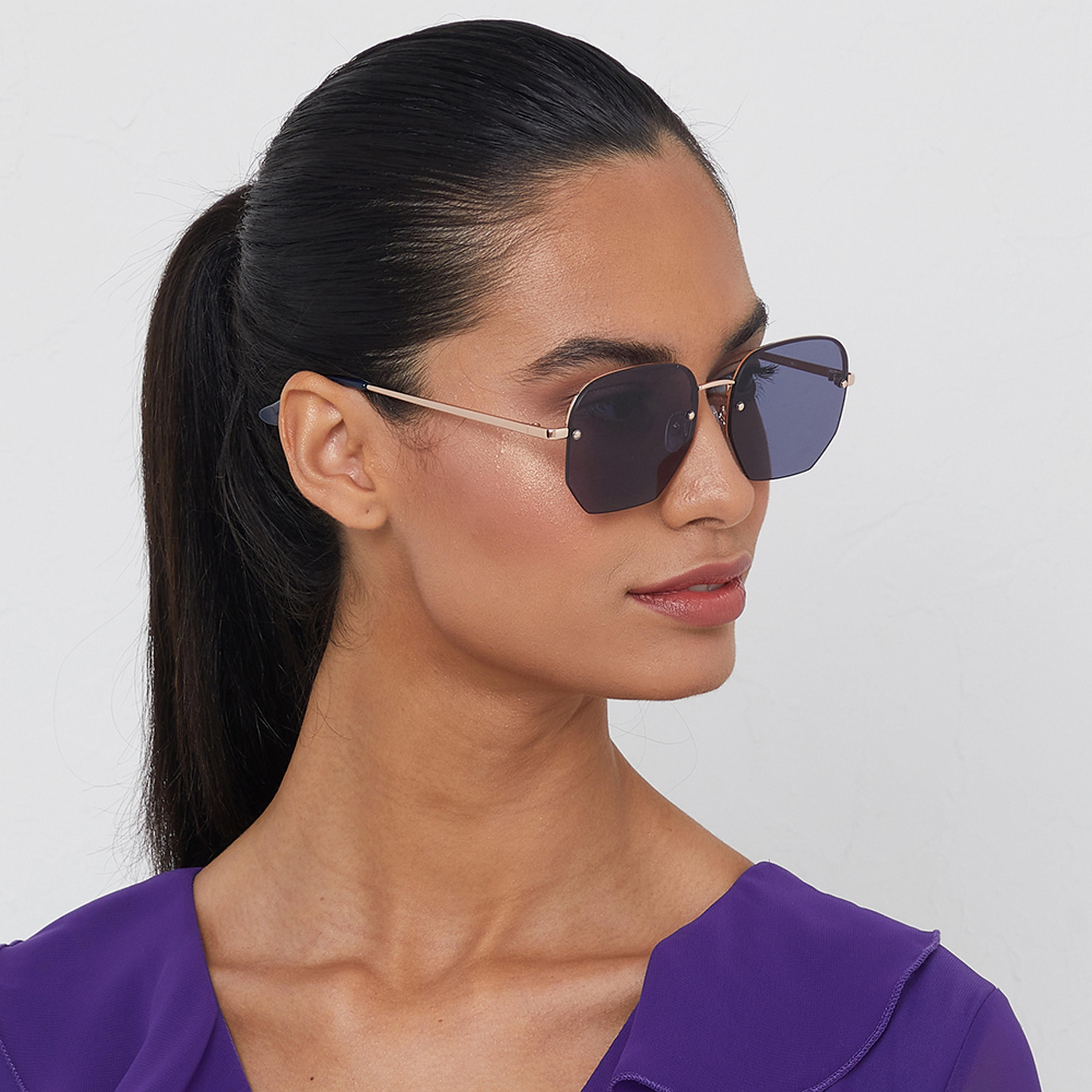 BlackOut NINA  Blue 57 mm Geometric Sunglasses -women-sunglasses-image-5