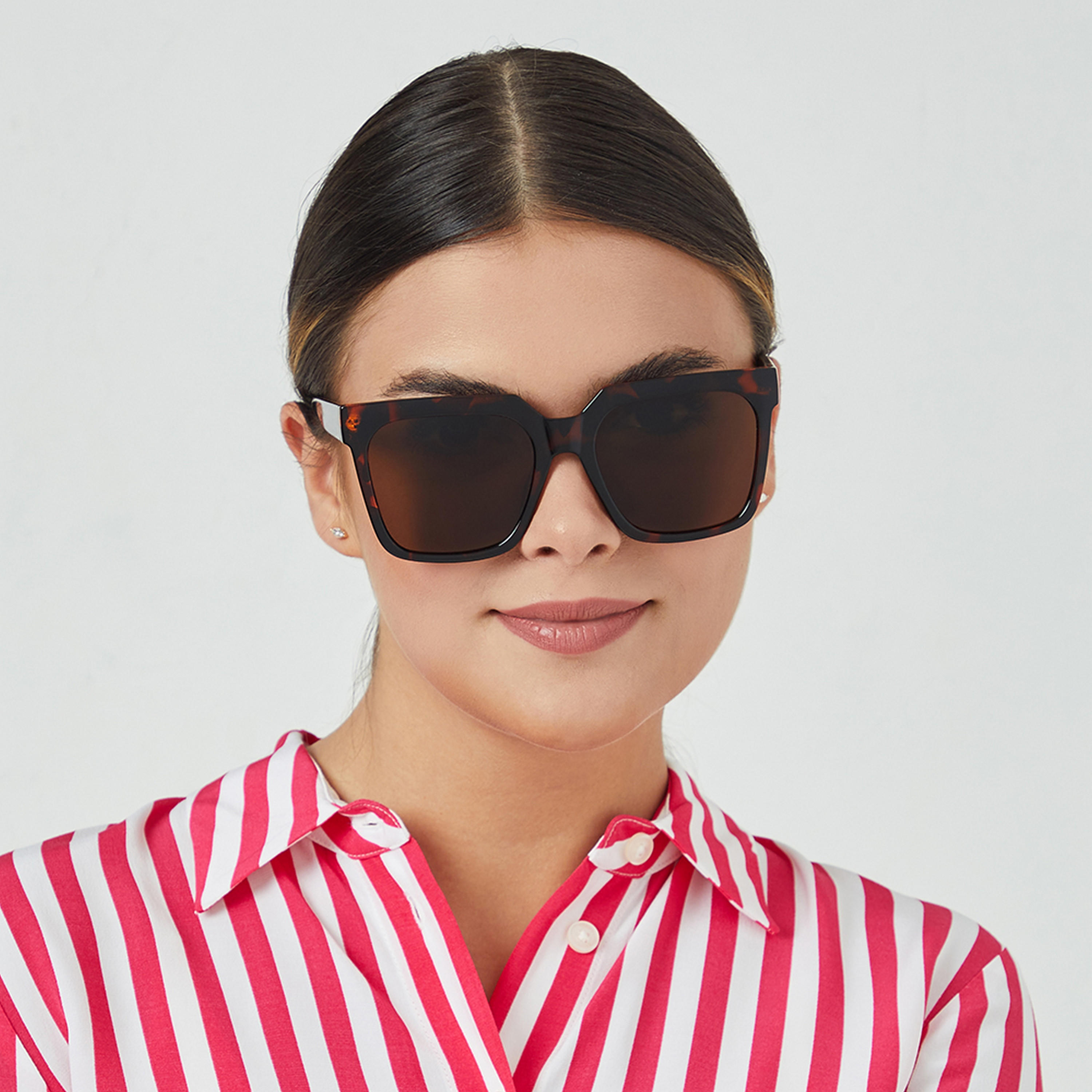 نظارة شمسية مربعة وبنية من بلاك أوت كوادرا مع 56 مم -women-sunglasses-image-5