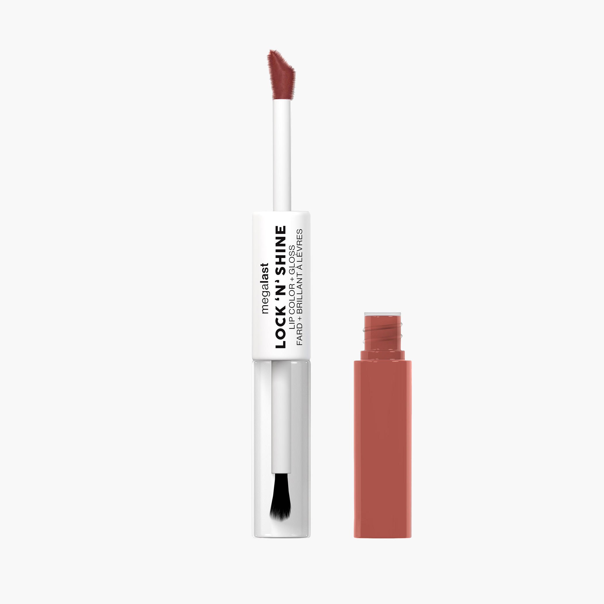 أحمر شفاه وملمع ميغالاست لوك أن شاين من ويت أن وايلد-beautyandpersonalcare-makeup-lips-lipsticks-image-2