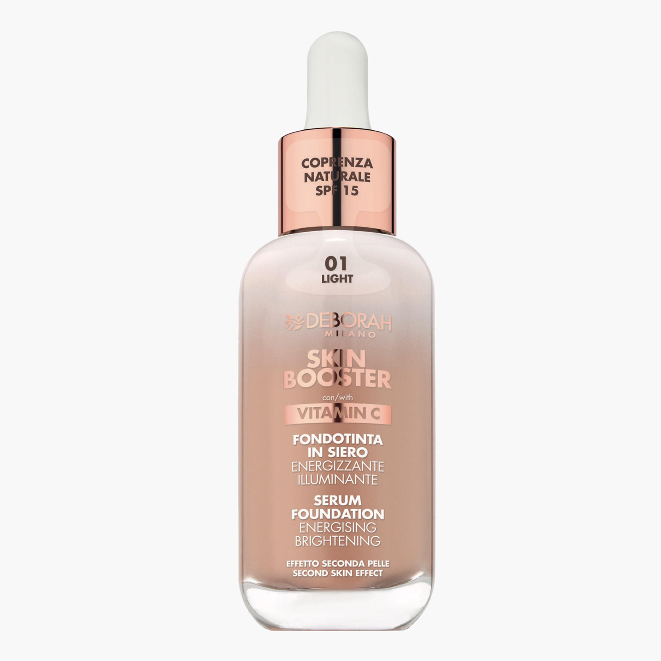 سيروم كريم أساس سكين بوستر بفيتامين سي من ديبورا ميلانو - 30 مل-beautyandpersonalcare-makeup-face-foundations-image-3