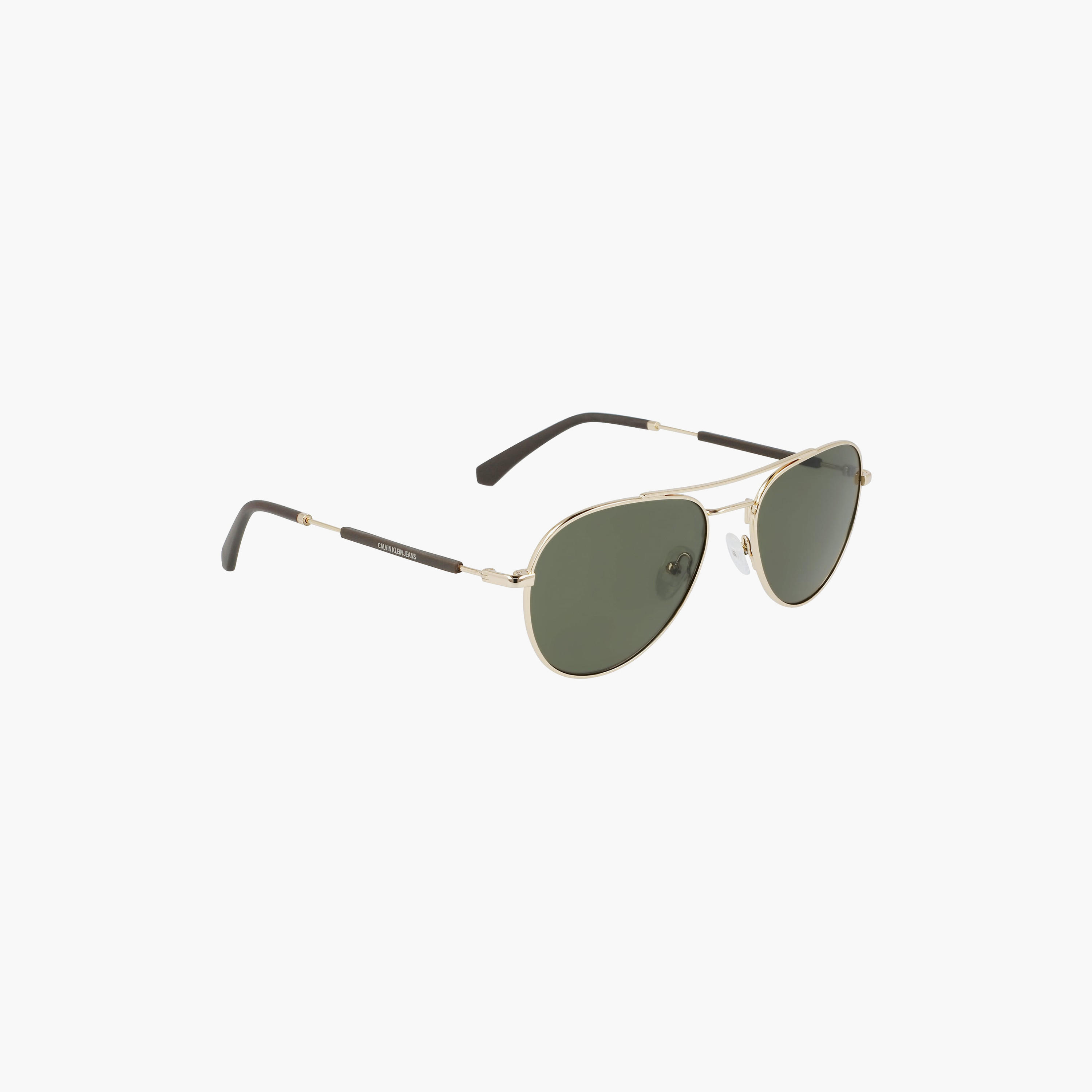 Calvin Klein Jeans Unisex Green Lens Aviator Sunglasses - CKJ20109S-men-sunglasses-image-7