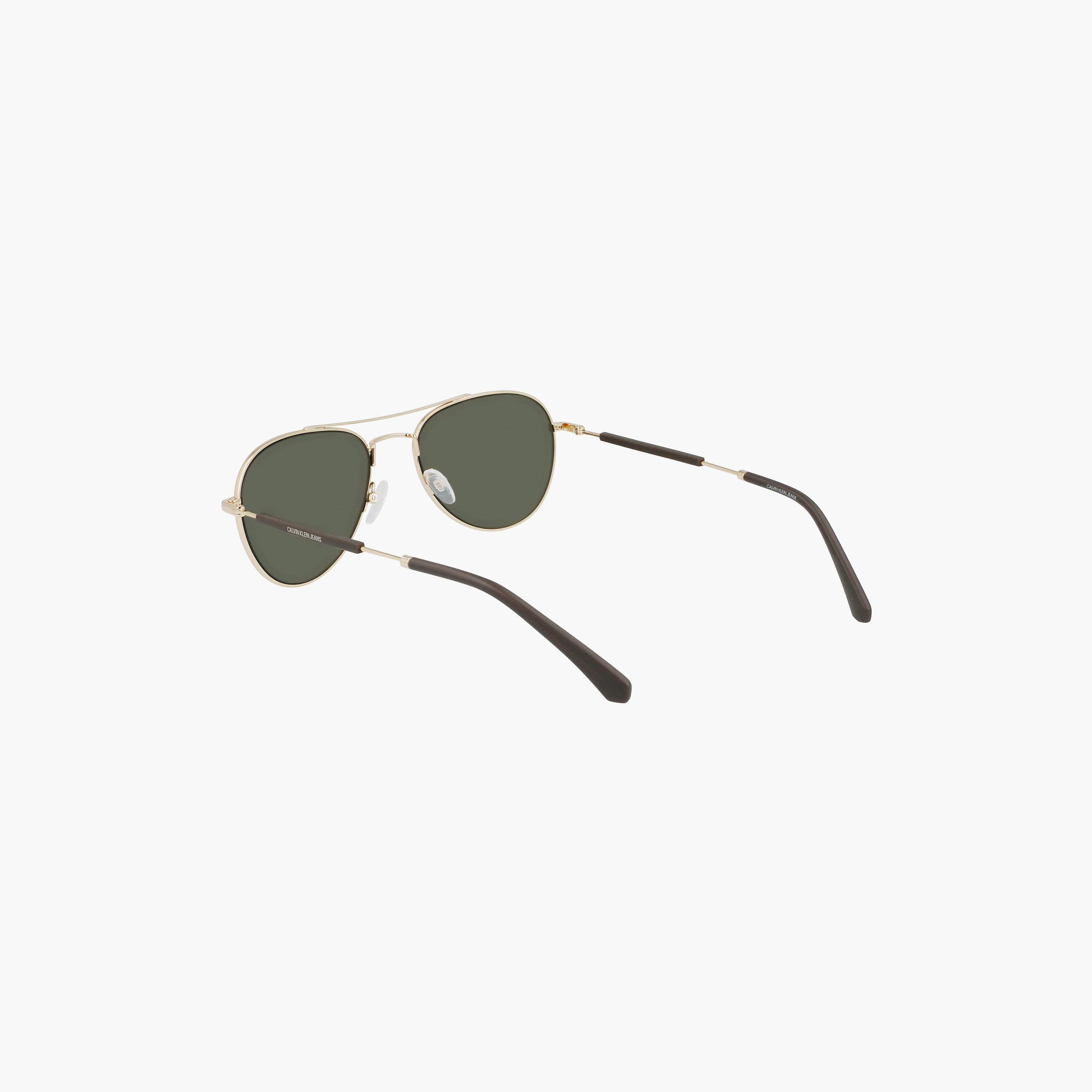 Calvin Klein Jeans Unisex Green Lens Aviator Sunglasses - CKJ20109S-men-sunglasses-image-4