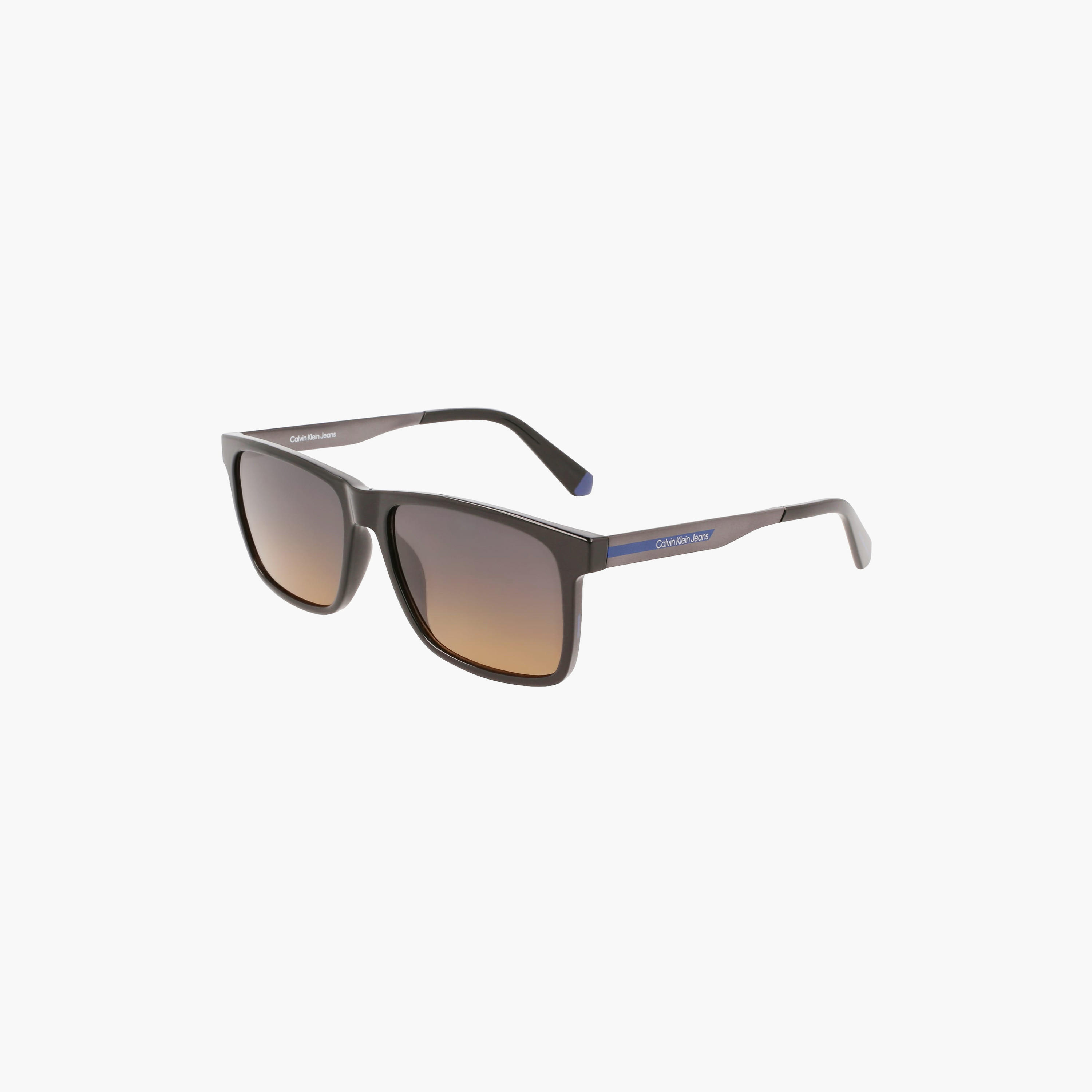 Calvin Klein Jeans Men Brown Lens Rectangle Sunglasses - CKJ21624S-men-sunglasses-image-1