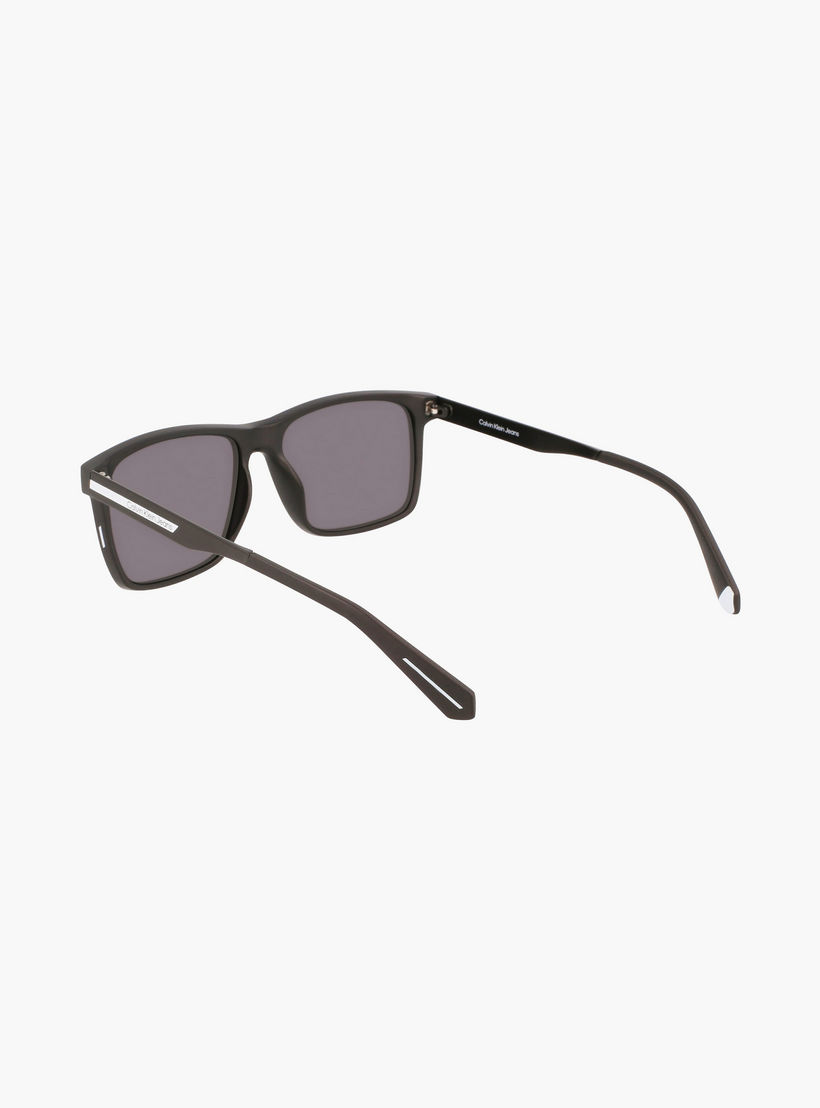 نظارة شمسية للرجال بعدسات بنية مستطيلة من كالفن كلاين جينز CKJ21624S-men-sunglasses-image-4