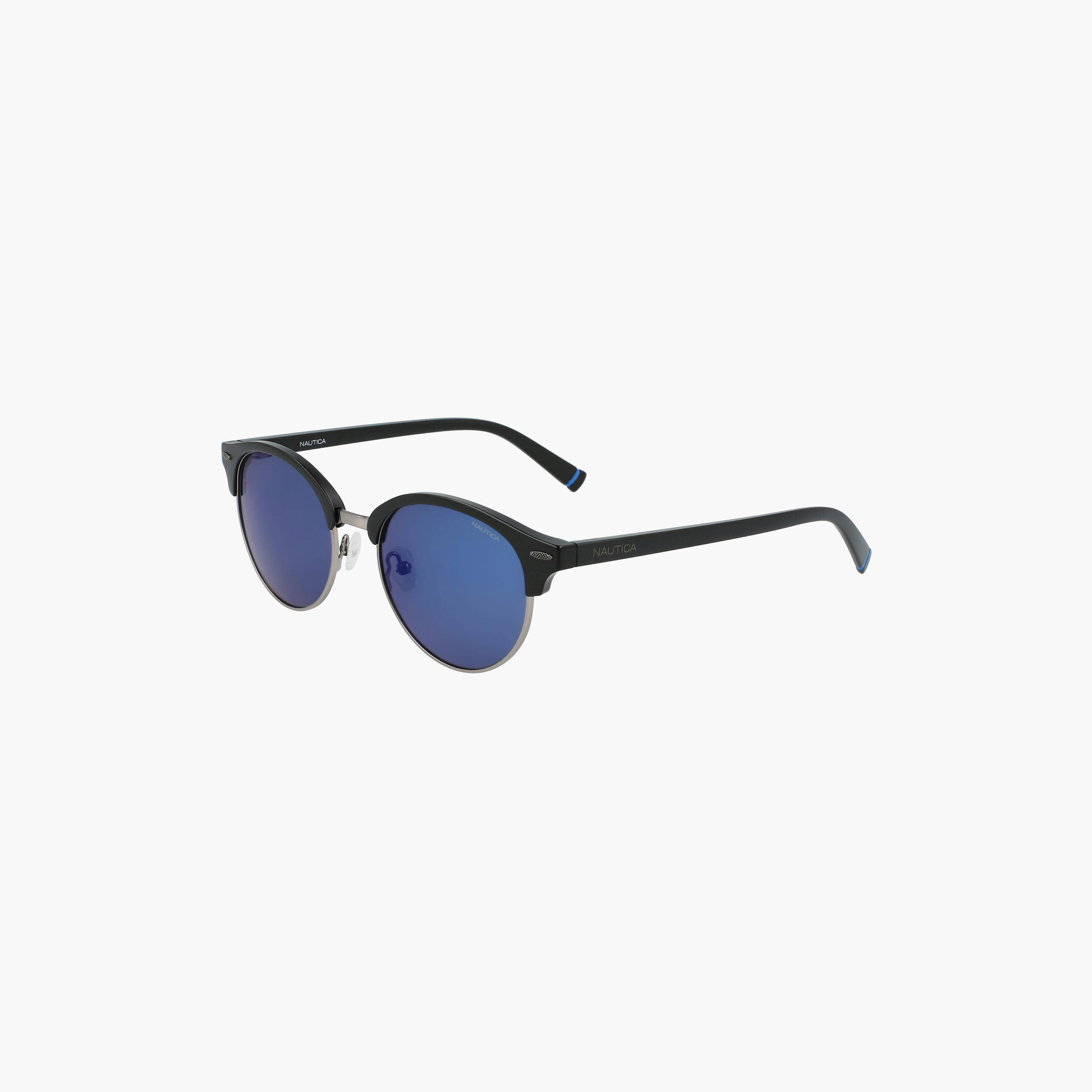 Nautica Unisex Polarized Blue Lens Round Sunglasses - N3657SP-men-sunglasses-image-6