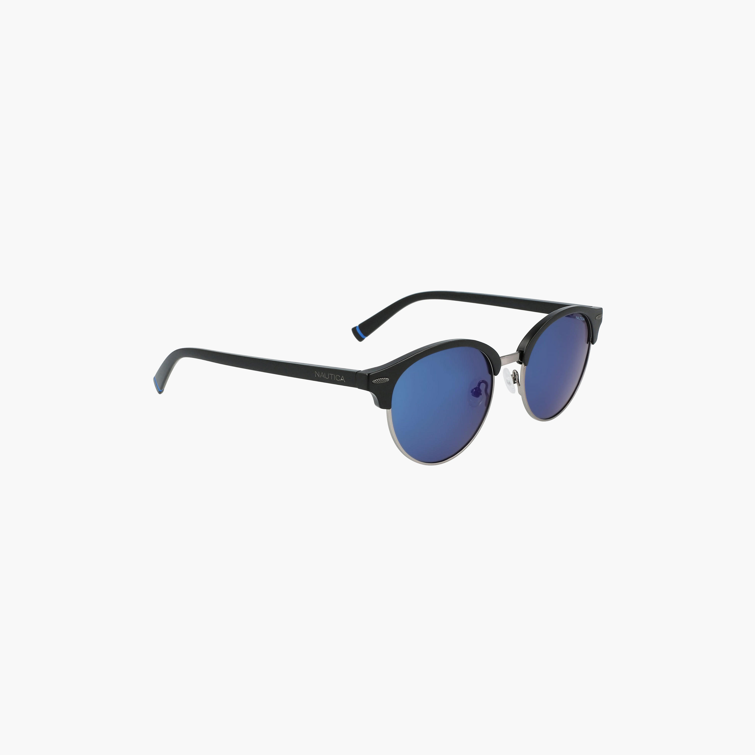 Nautica Unisex Polarized Blue Lens Round Sunglasses - N3657SP-men-sunglasses-image-7