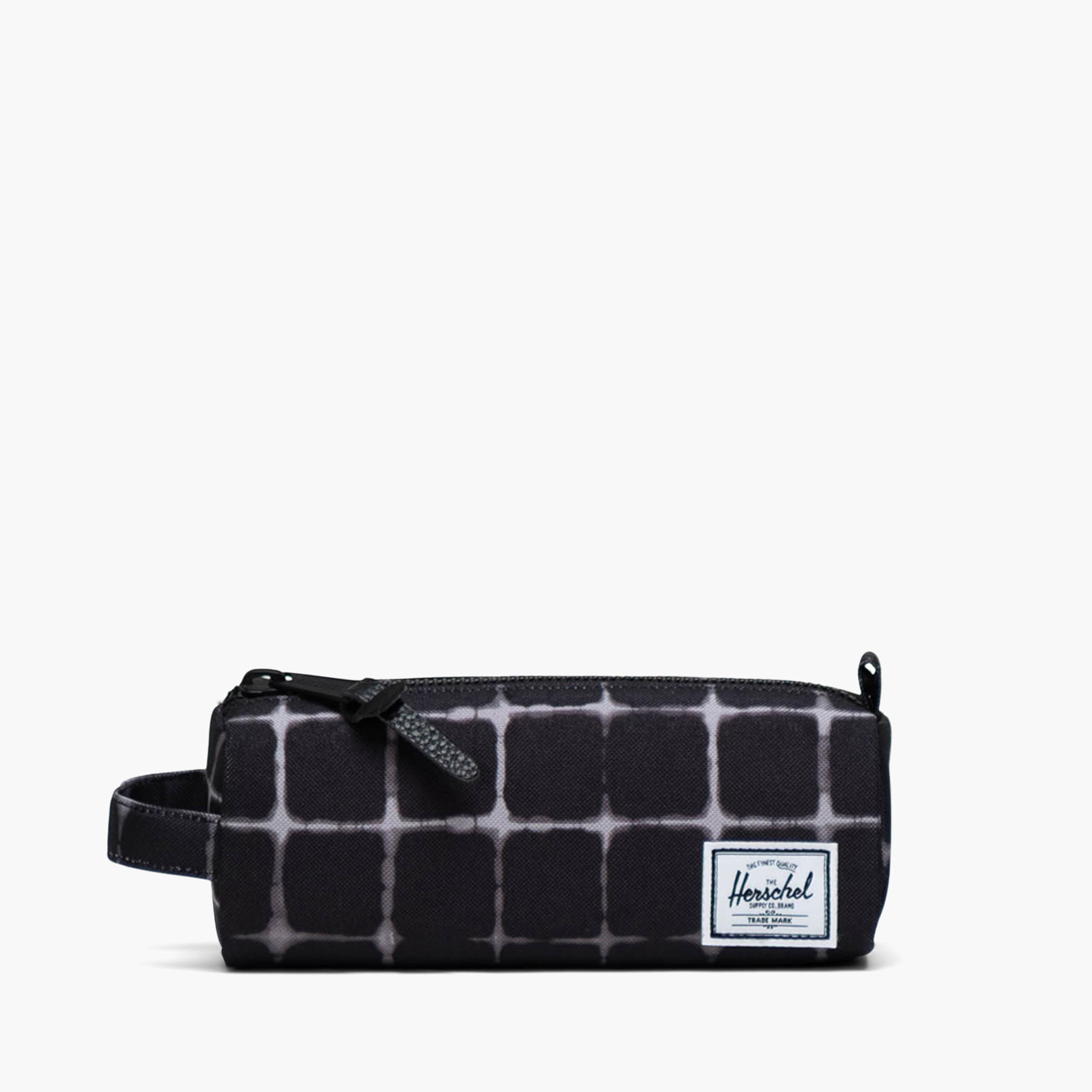 Herschel Supply Co Checked Tie-Dye Print Pencil Pouch with Zip Closure - 1-Year Warranty-school-stationery-pencilcases-image-1