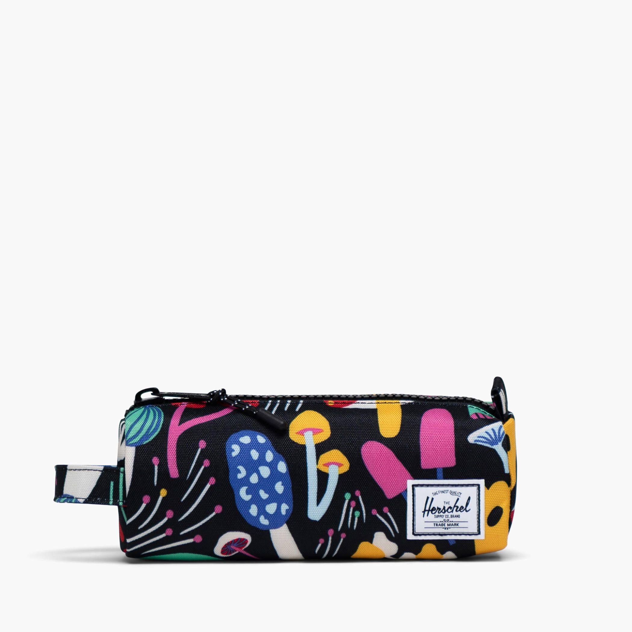 Herschel Supply Co Mushroom Print Pencil Pouch with Zip Closure - 1-Year Warranty-school-stationery-pencilcases-image-1