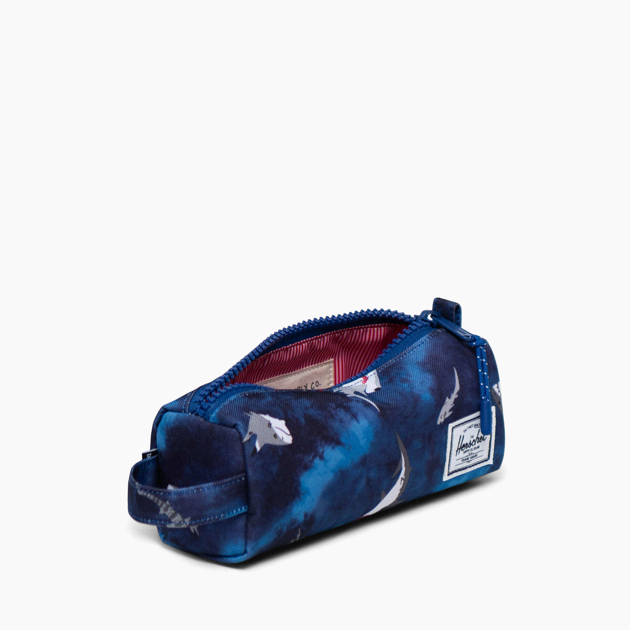 Herschel Supply Co Shark Print Pencil Pouch with Zip Closure - 1-Year Warranty-school-stationery-pencilcases-image-3
