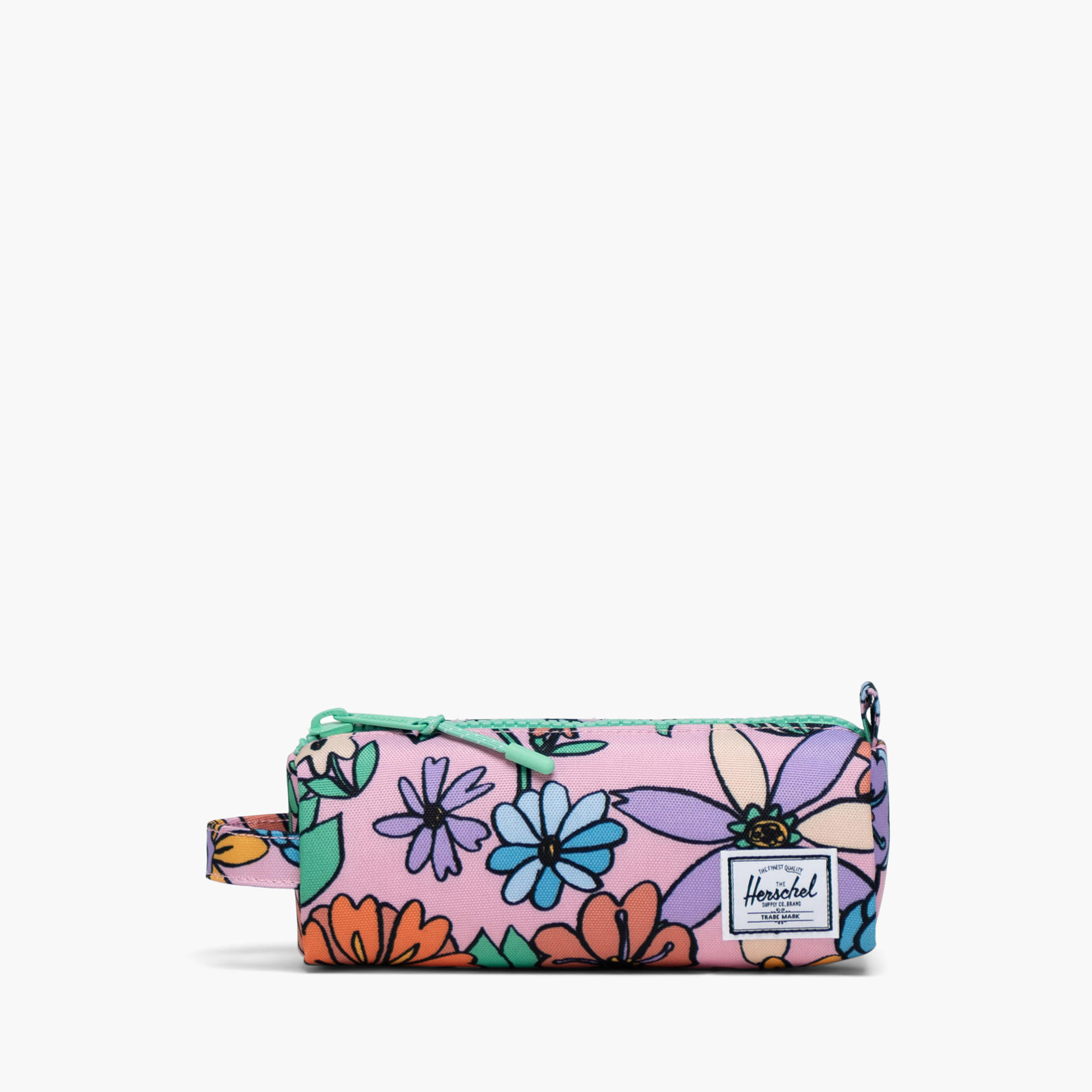 Herschel Supply Co Floral Print Pencil Pouch with Zip Closure - 1-Year Warranty-school-stationery-pencilcases-image-1
