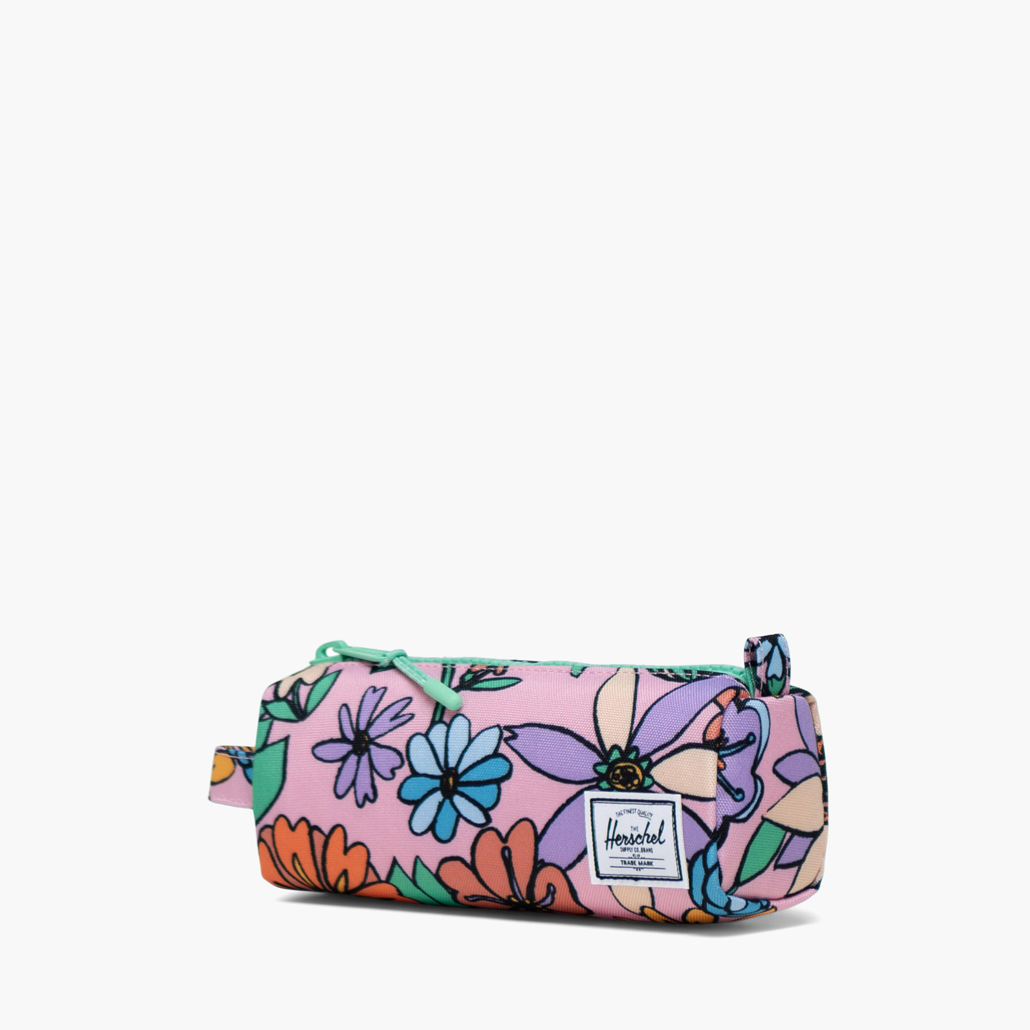 Herschel Supply Co Floral Print Pencil Pouch with Zip Closure - 1-Year Warranty-school-stationery-pencilcases-image-2