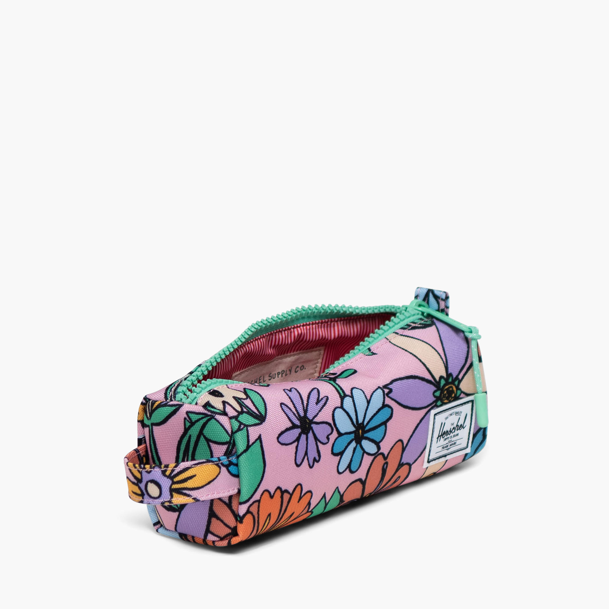 Herschel Supply Co Floral Print Pencil Pouch with Zip Closure - 1-Year Warranty-school-stationery-pencilcases-image-3