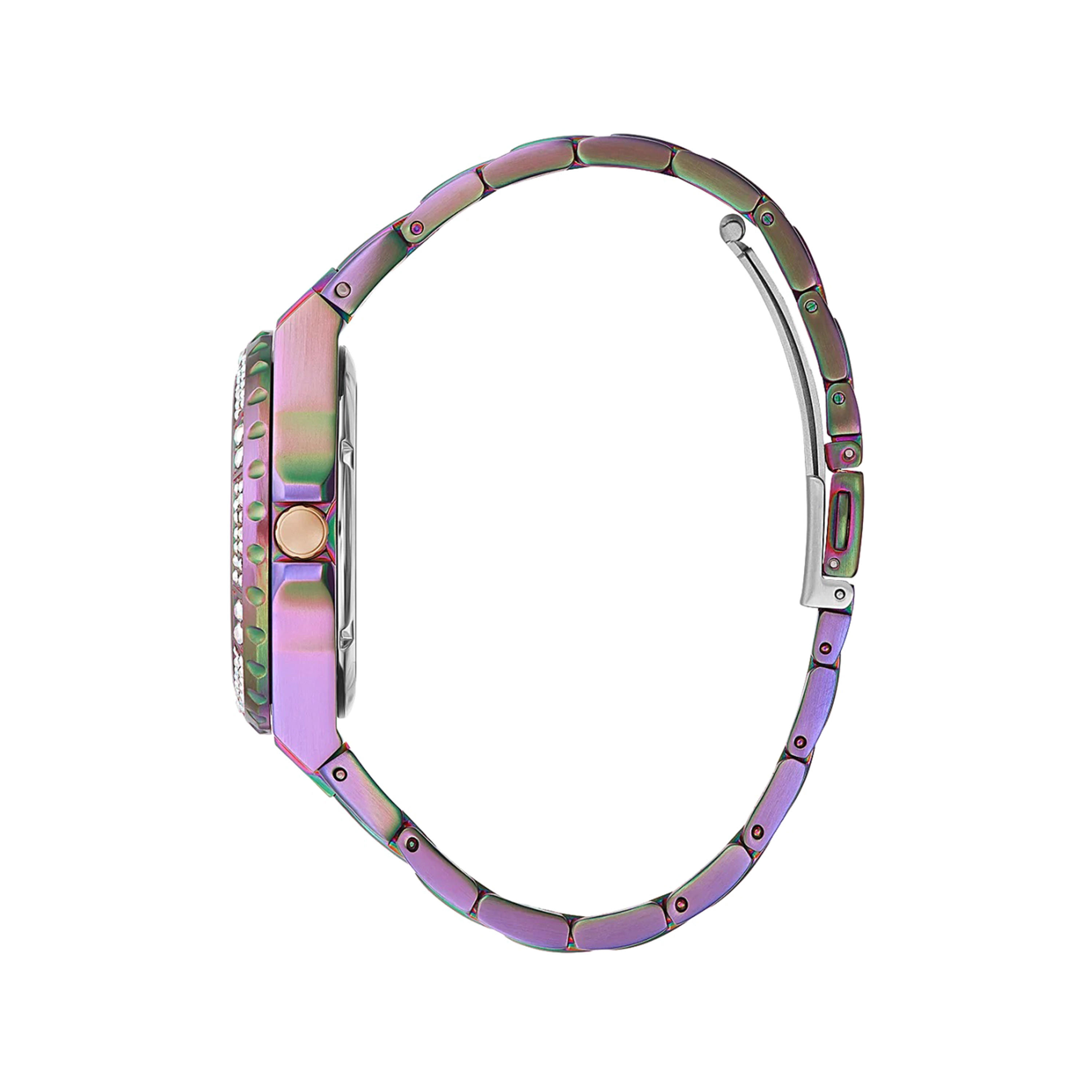 Guess Women's Purple Automatic Stainless Steel Strap Watch - GW0302L3-women-watchesandjewellery-watches-image-2