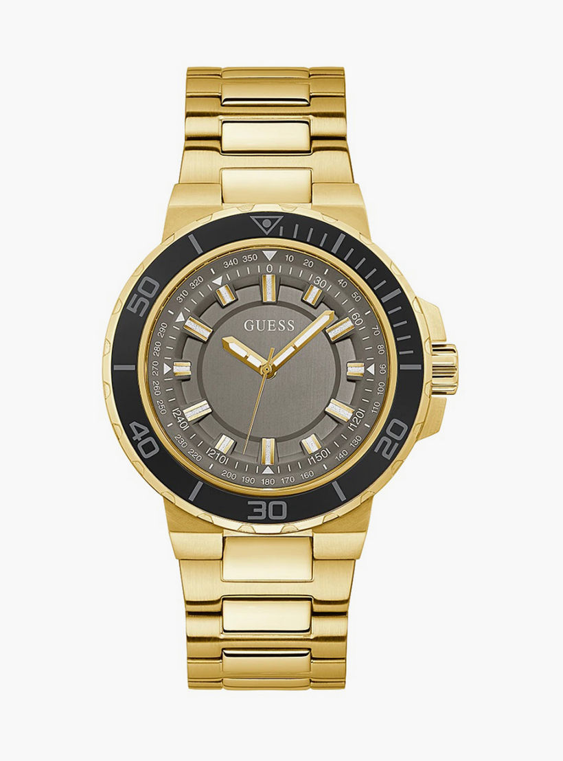 GW0426G2 ساعة يد أنالوج الرجالي بسوار ستانلس ستيل بلون ذهبي من جيس -men-watchesandjewellery-watches-image-1