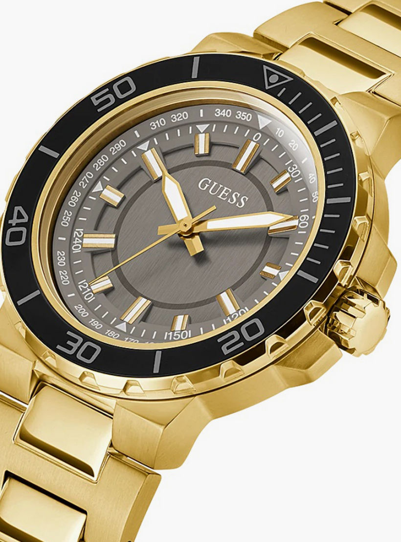 GW0426G2 ساعة يد أنالوج الرجالي بسوار ستانلس ستيل بلون ذهبي من جيس -men-watchesandjewellery-watches-image-4