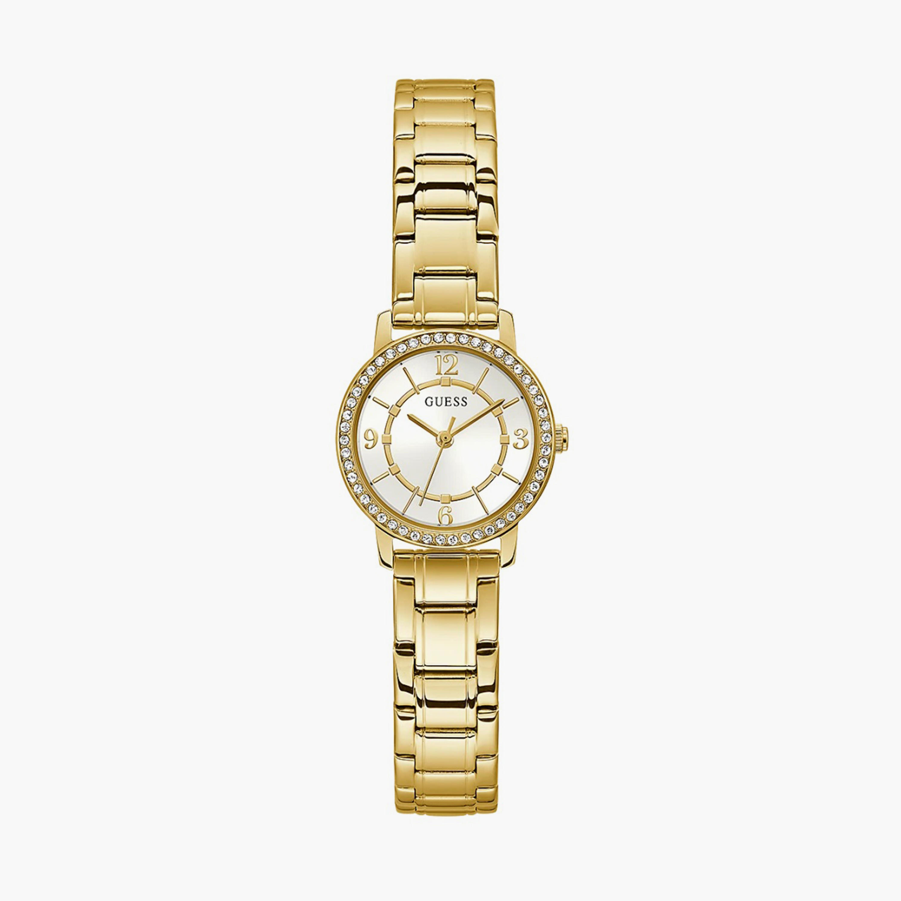Guess Gold Analog Stainless Steel Strap Watch - GW0468L2-women-watchesandjewellery-watches-image-1