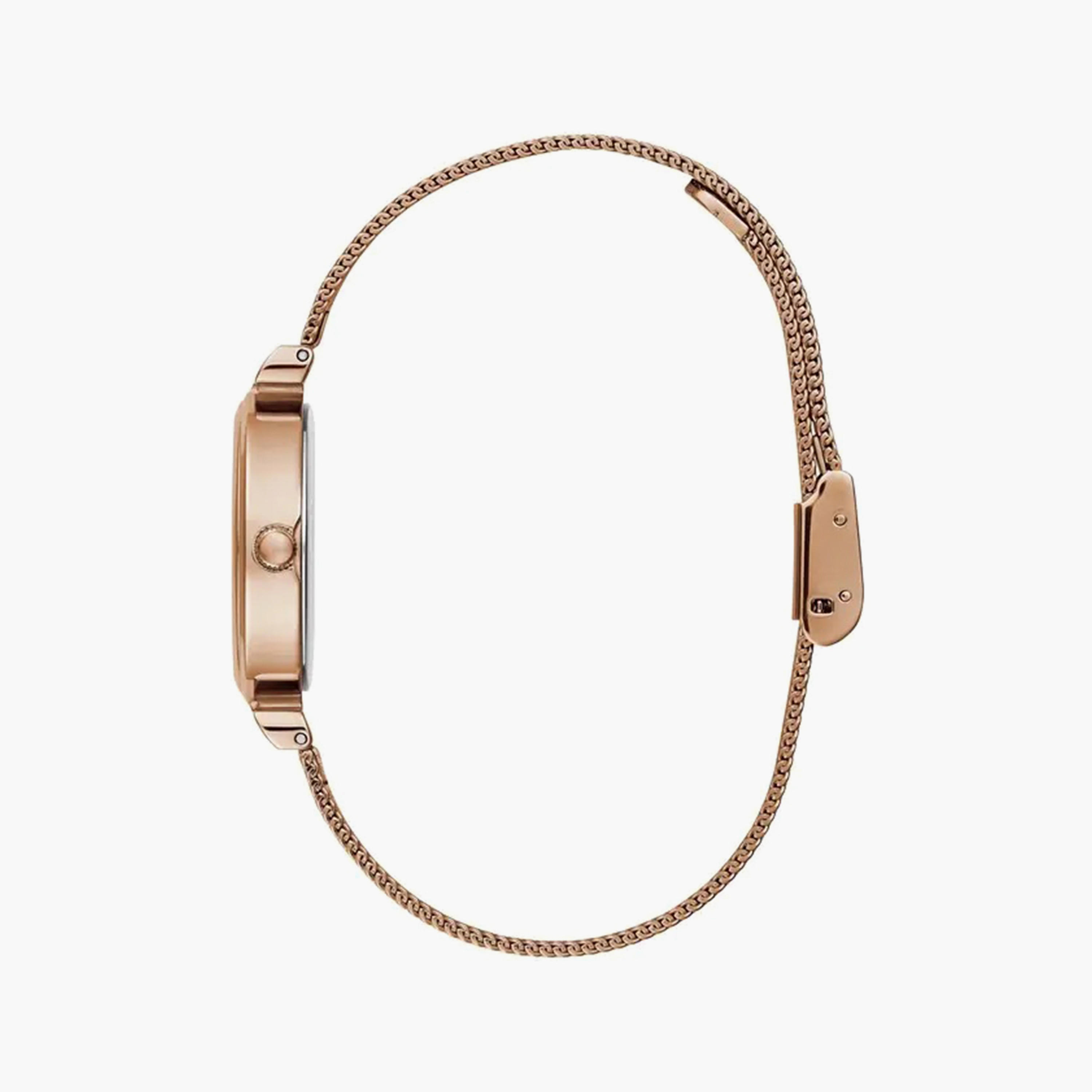 Guess Rose Gold Analog Stainless Steel Strap Watch - GW0471L3 | 28 MM-women-watchesandjewellery-watches-image-2